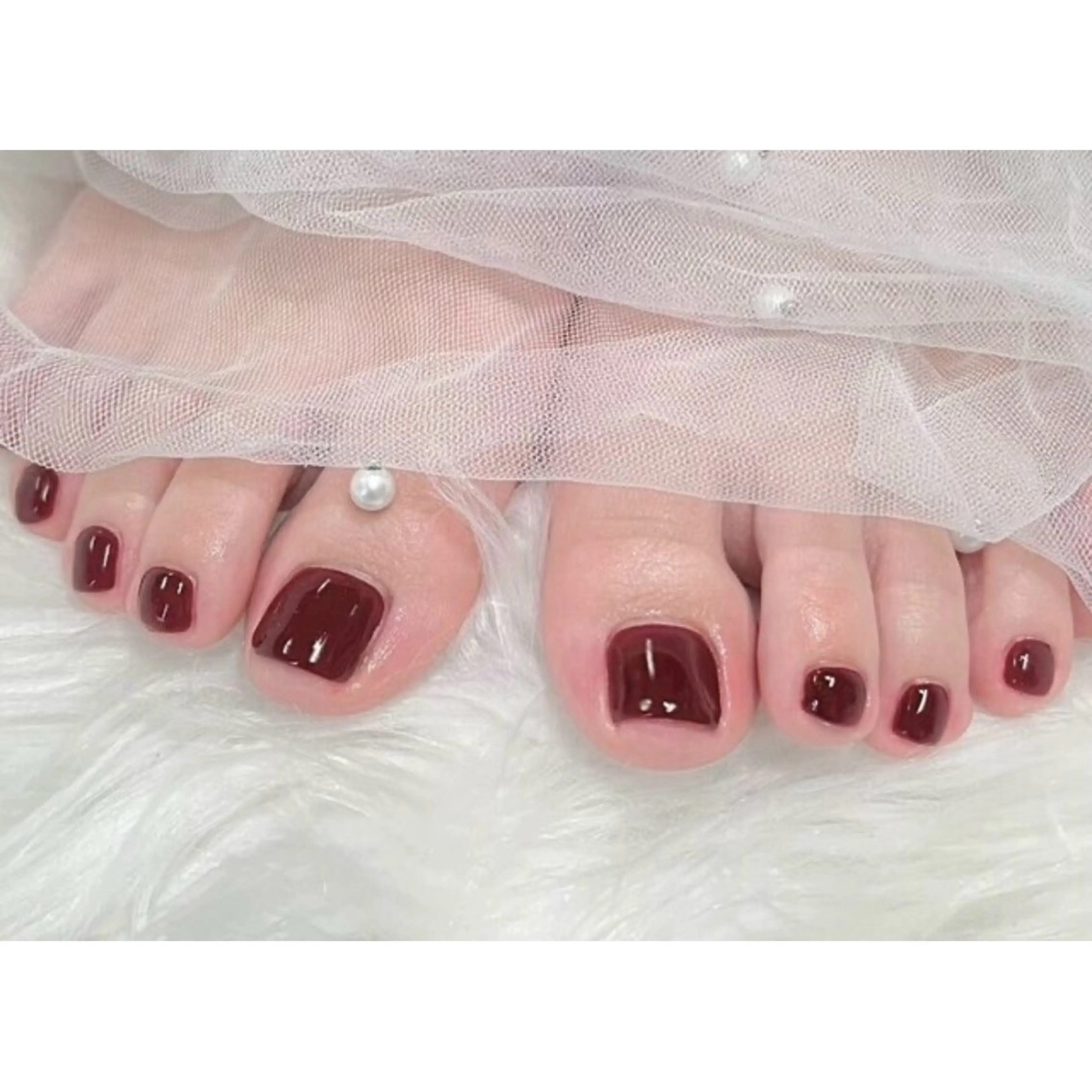 【当日予約限定✨】フット🦶🏻ワンカラー🫧【オフ込み】の写真
