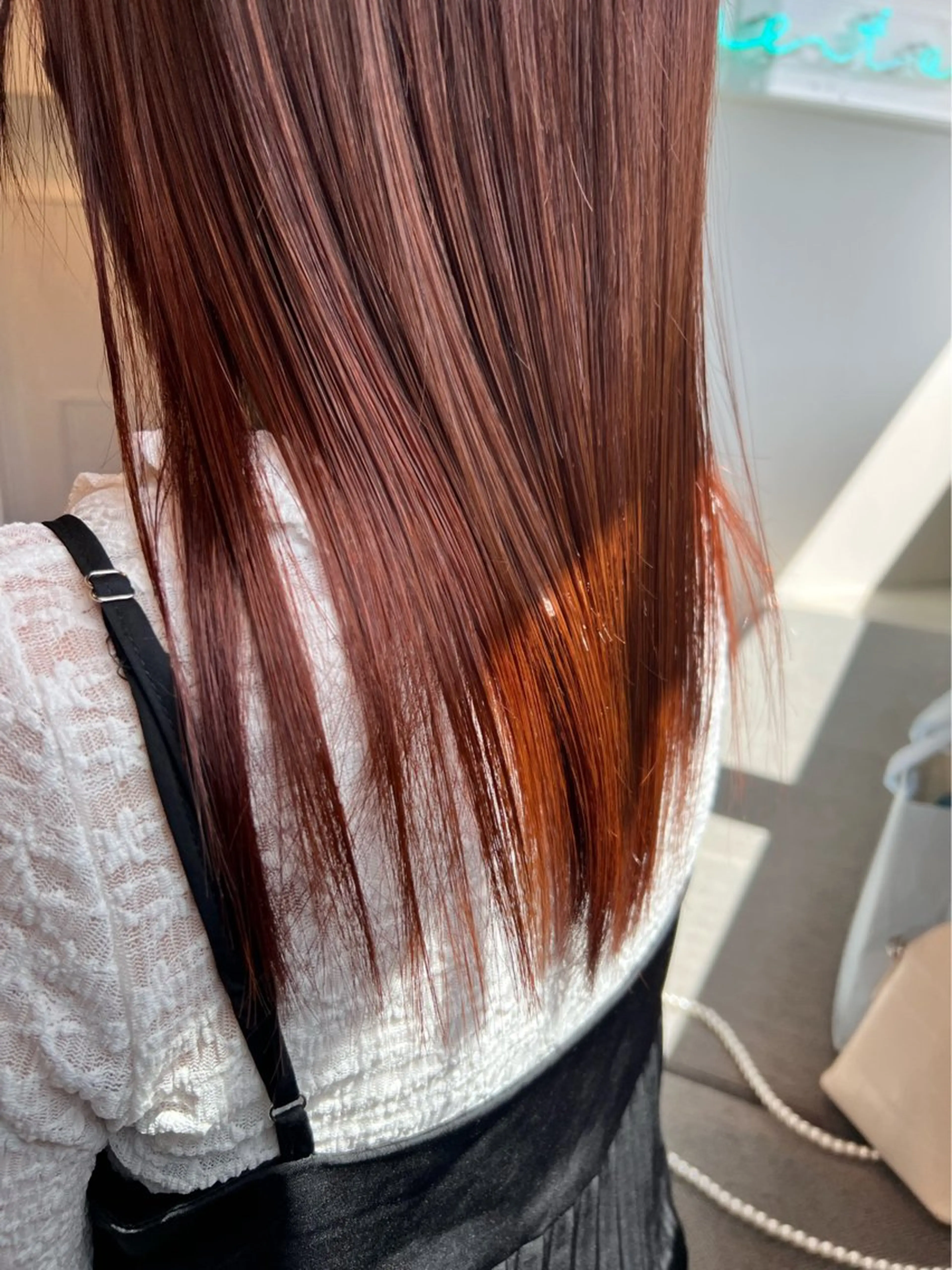 ロング カラー ヘアカラー トリートメント 🌐👽フクイ キララ🌎💎のヘアスタイル