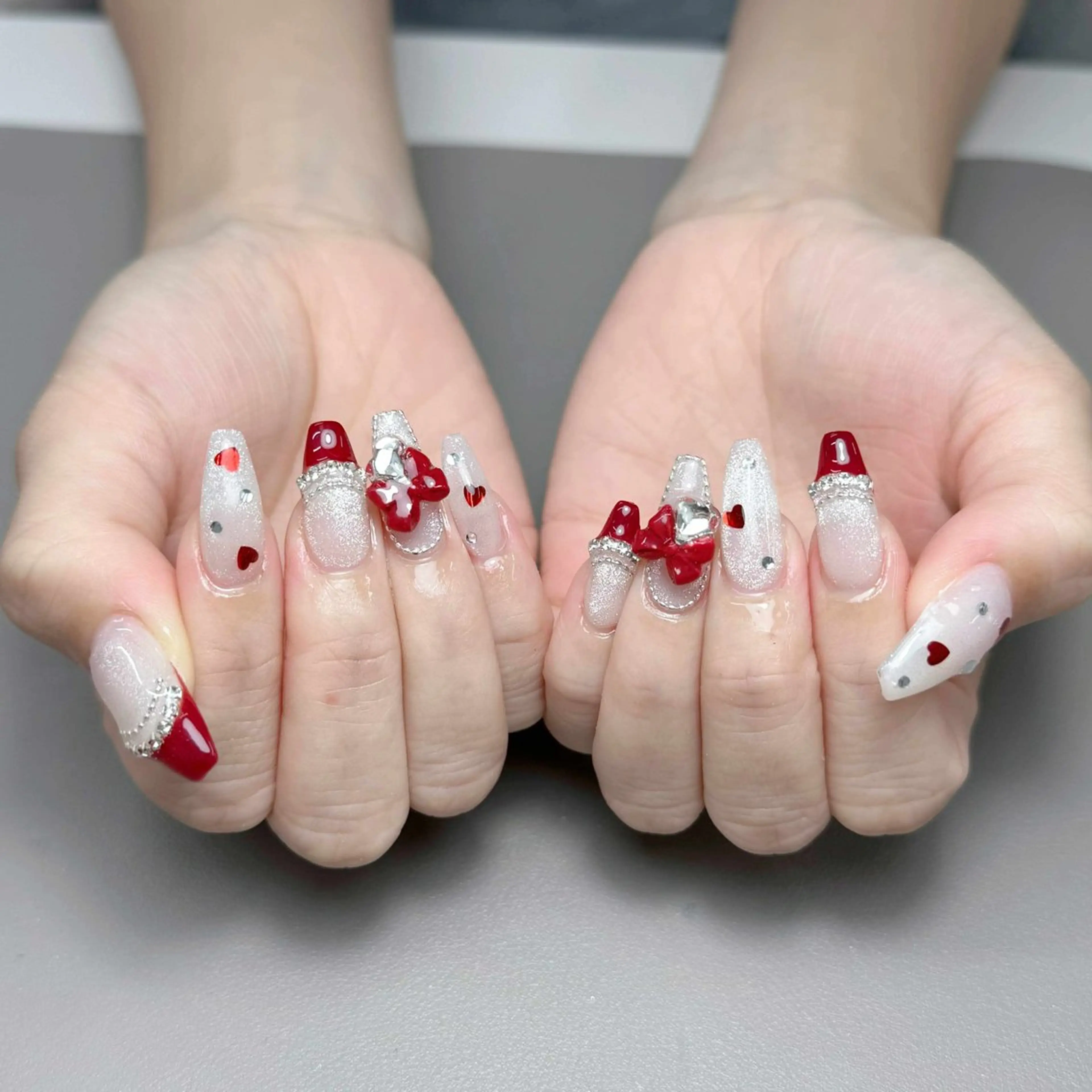 ネイル アートネイル ジェルネイル キラキラネイル 持ち込み シンプルネイル Nova Nail Salonのネイルデザイン