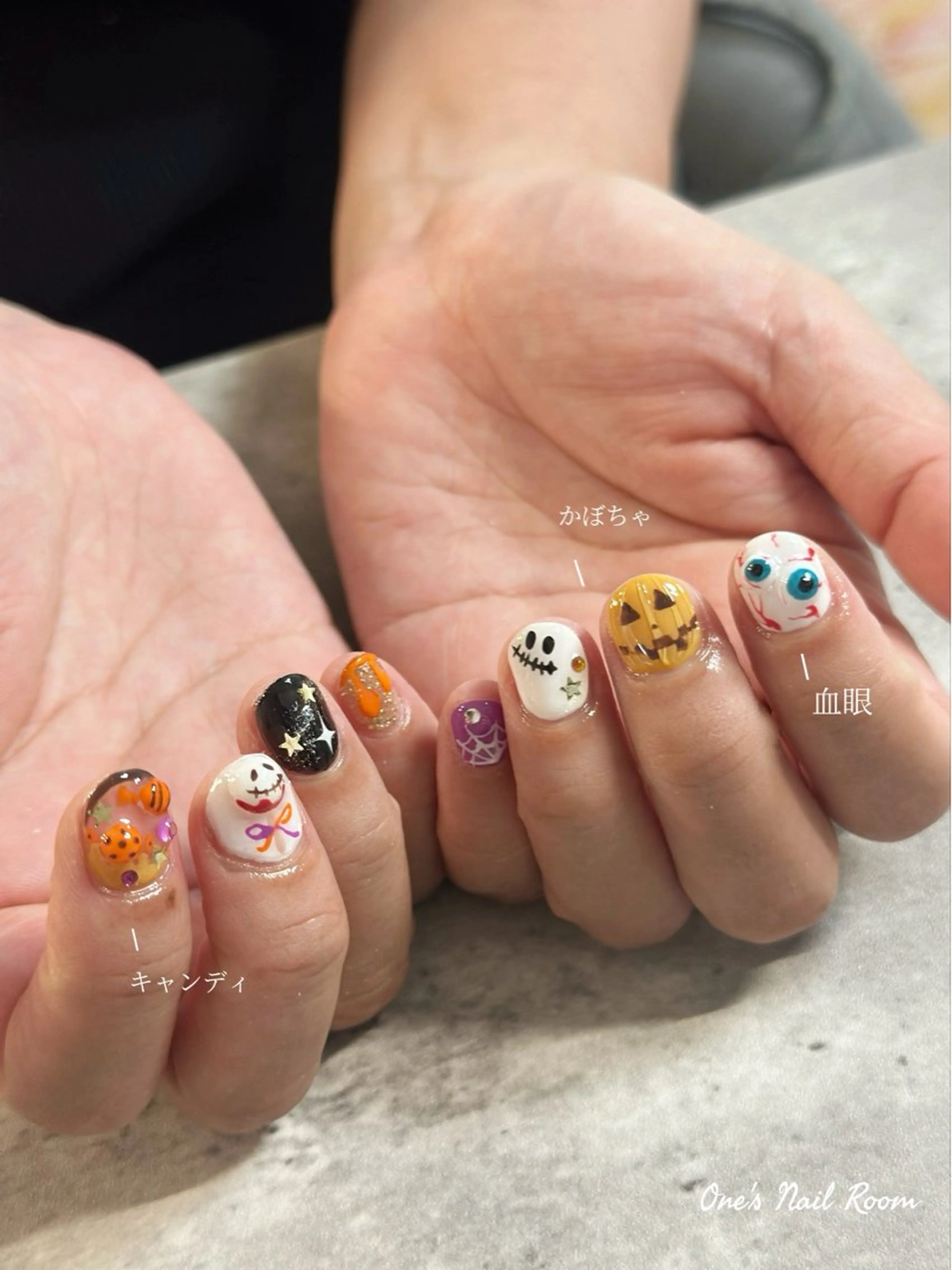 ネイル ハンドネイル One's Nail Roomのネイルデザイン