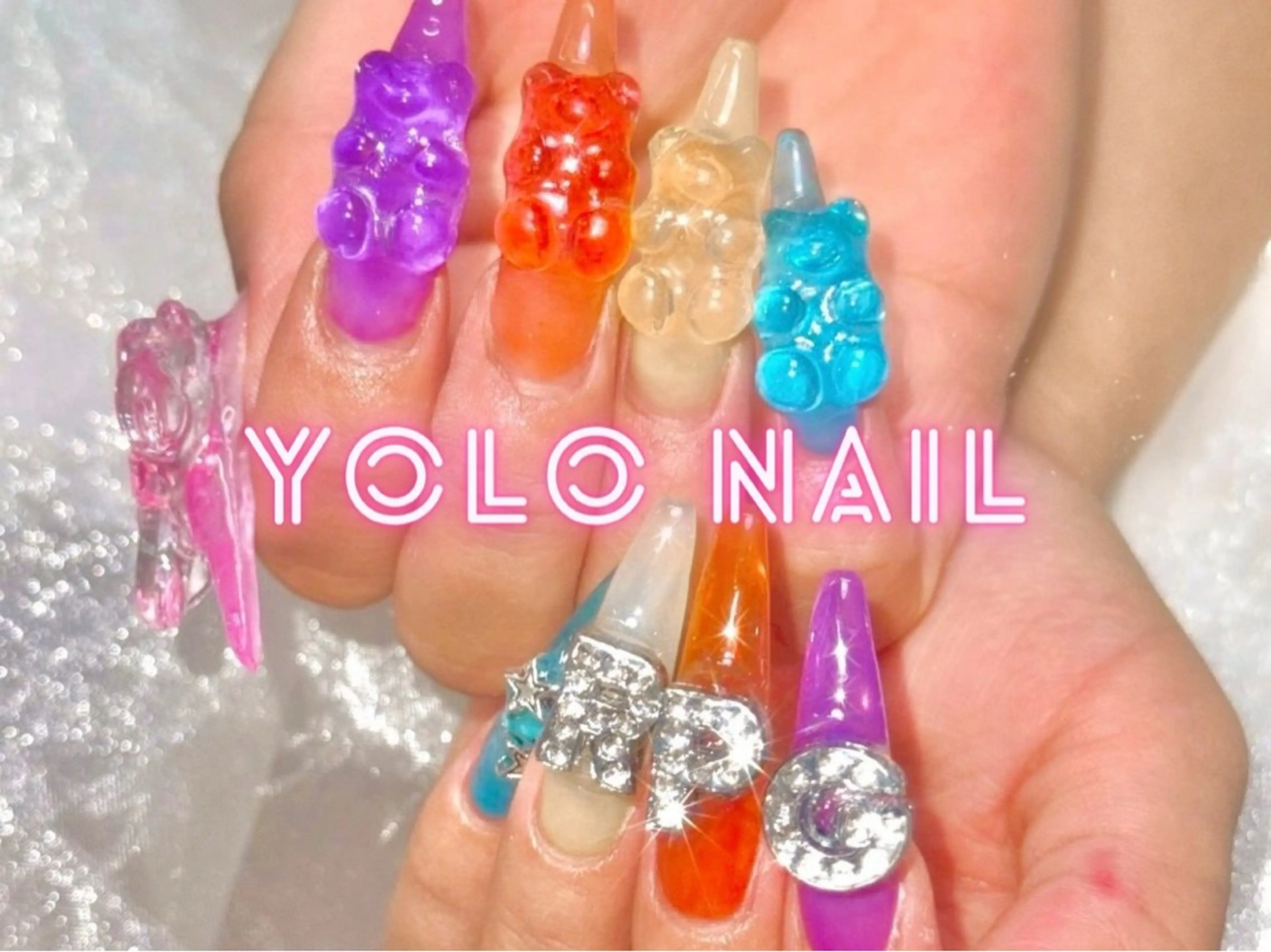 ネイル 持ち込み ハンドネイル YOLONAIL心斎橋店所属・田本 和音のネイルデザイン