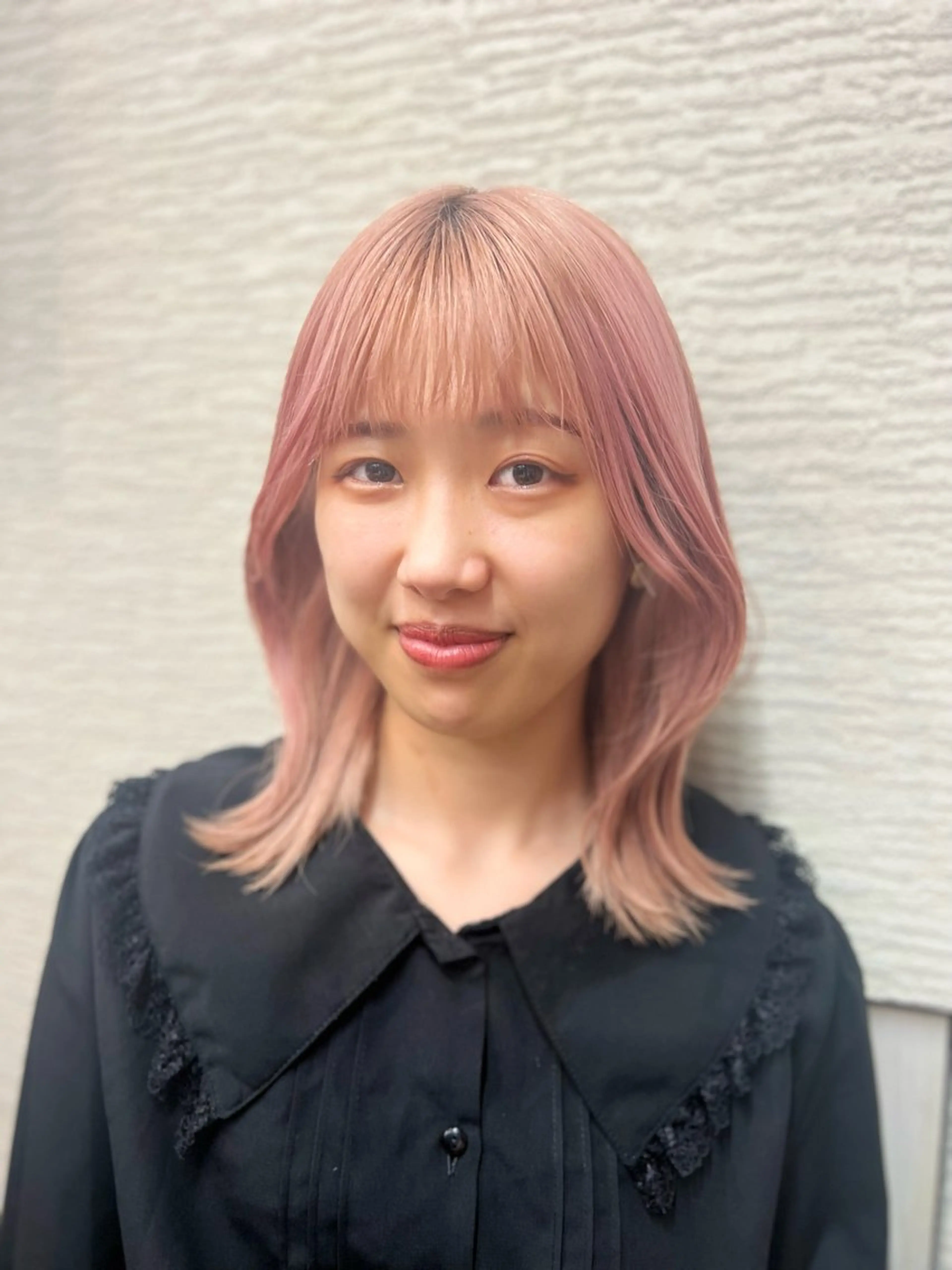 ミディアム カラー 似合わせスタイル🫧 木村夏暢のヘアスタイル