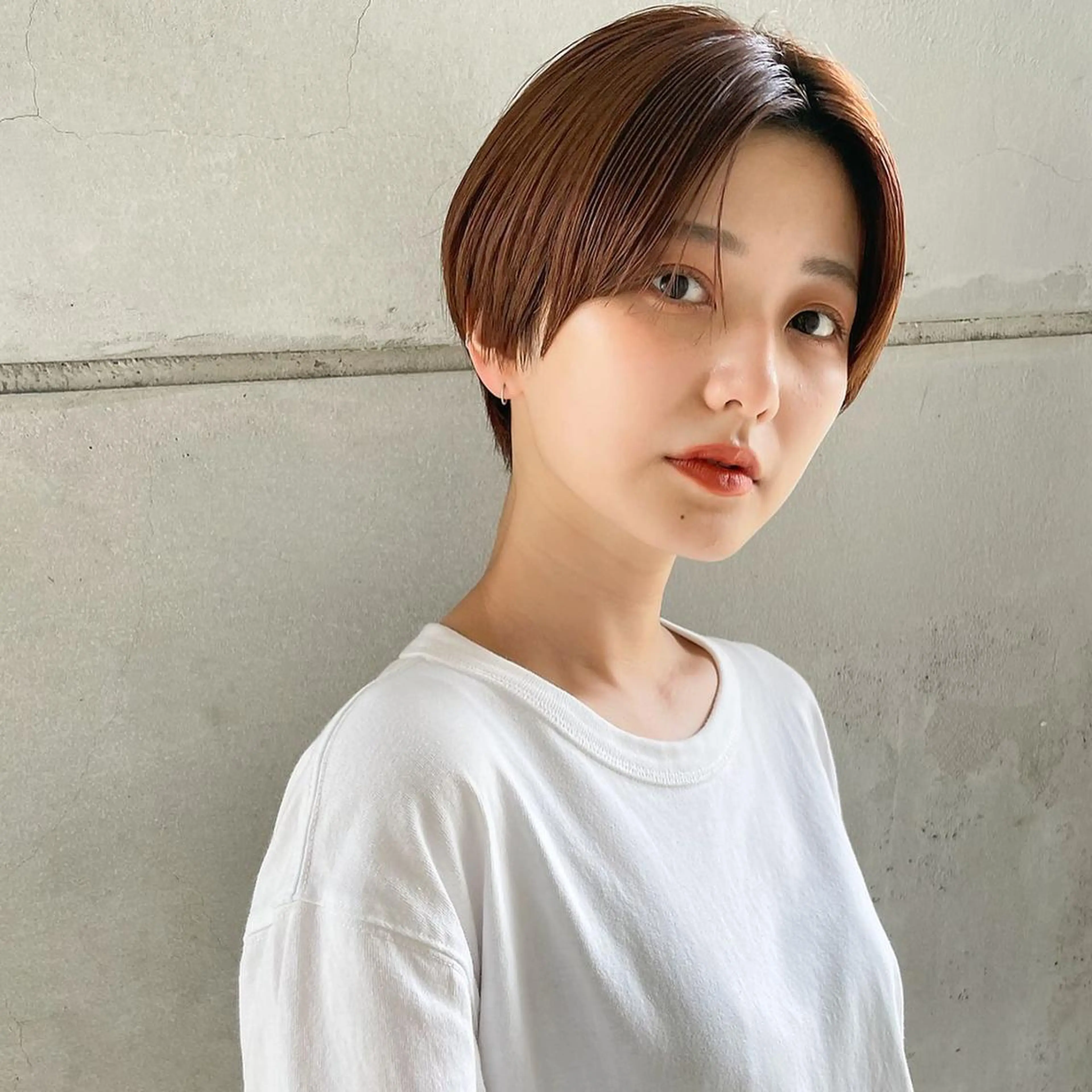 ショート ショートヘア 河原 亮のヘアスタイル