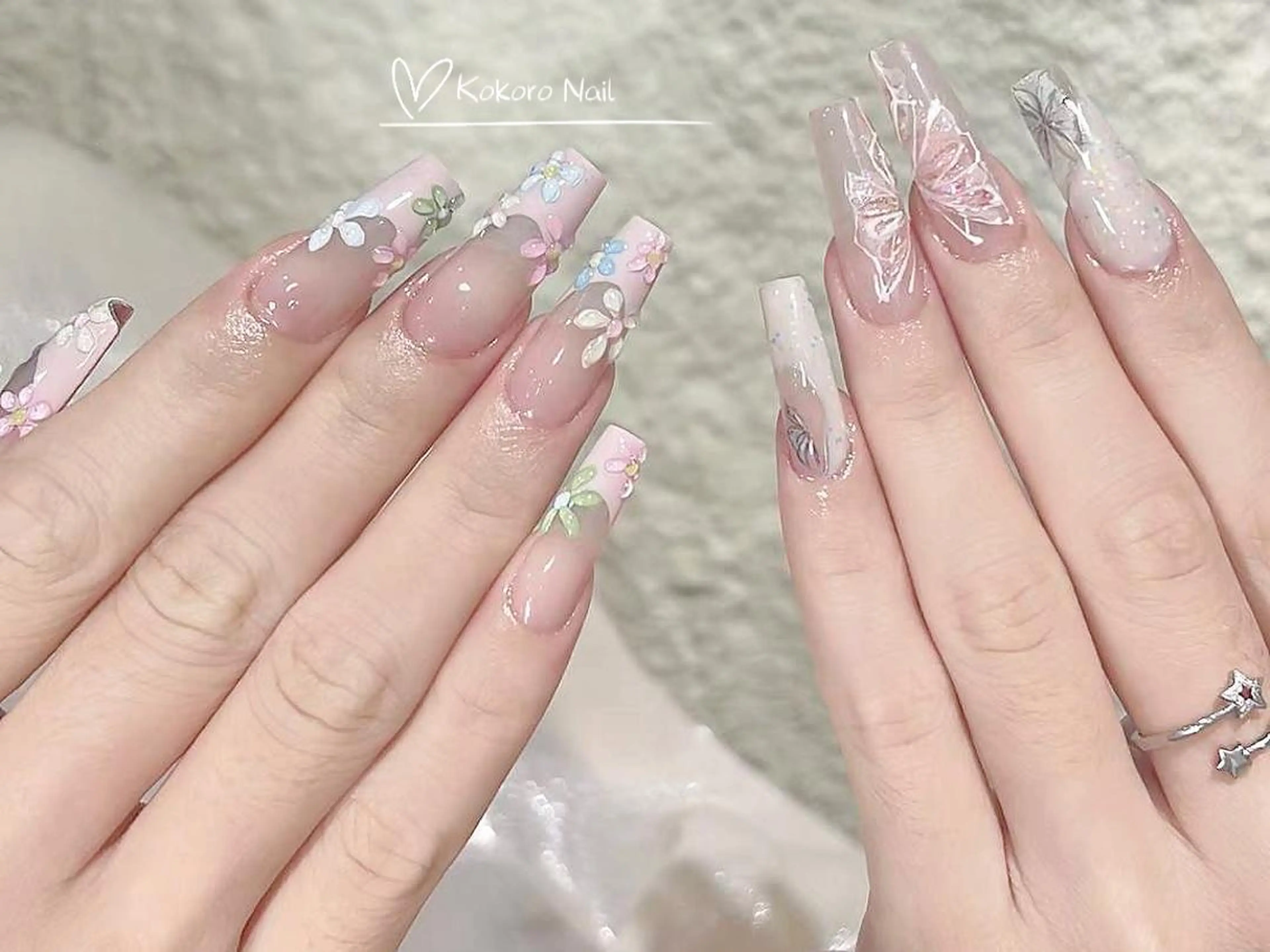 ネイル ハンドネイル 💗KOKORO NAIL💗のネイルデザイン