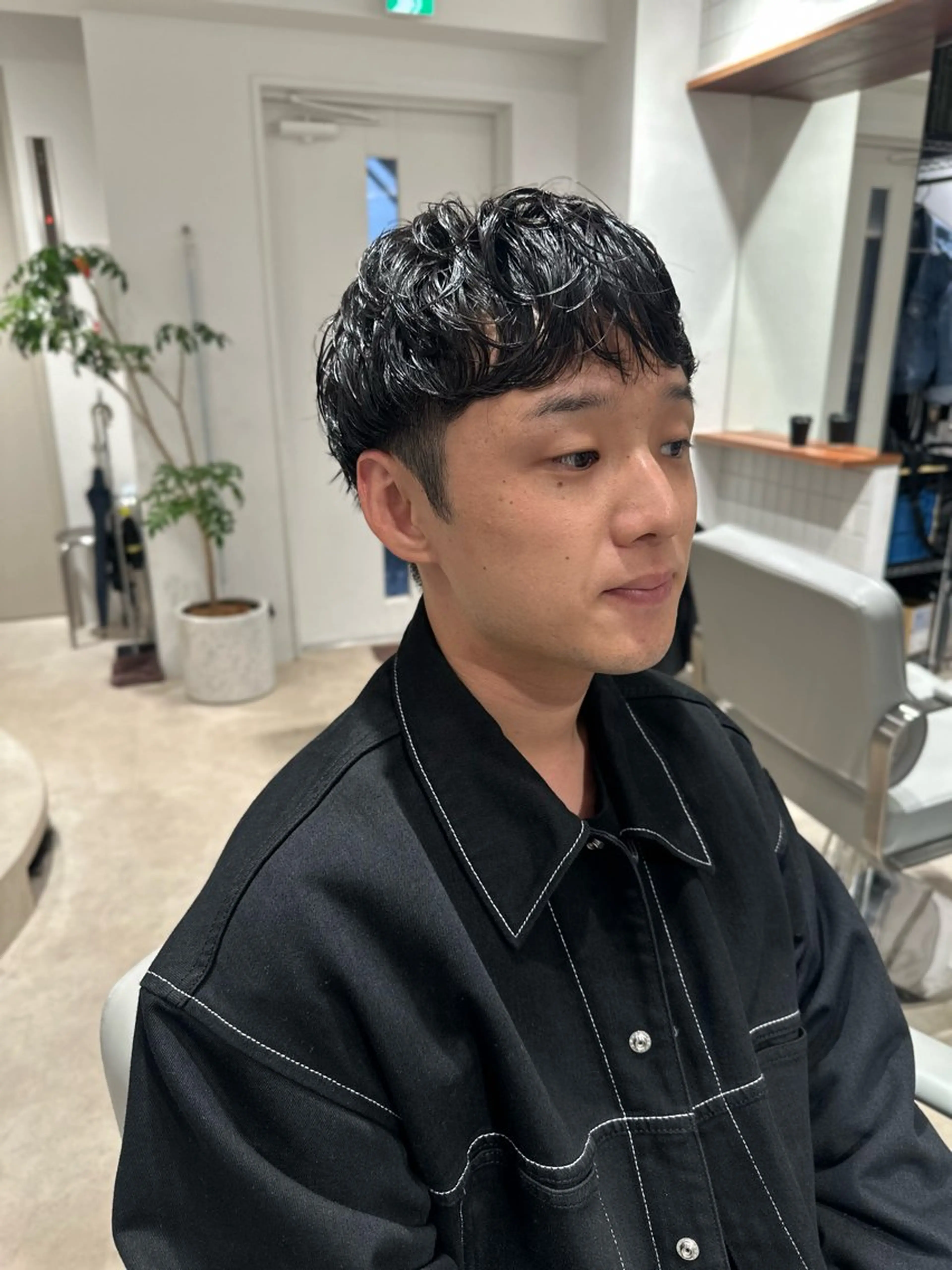 🔗【メンズショート カット+パーマ】の写真