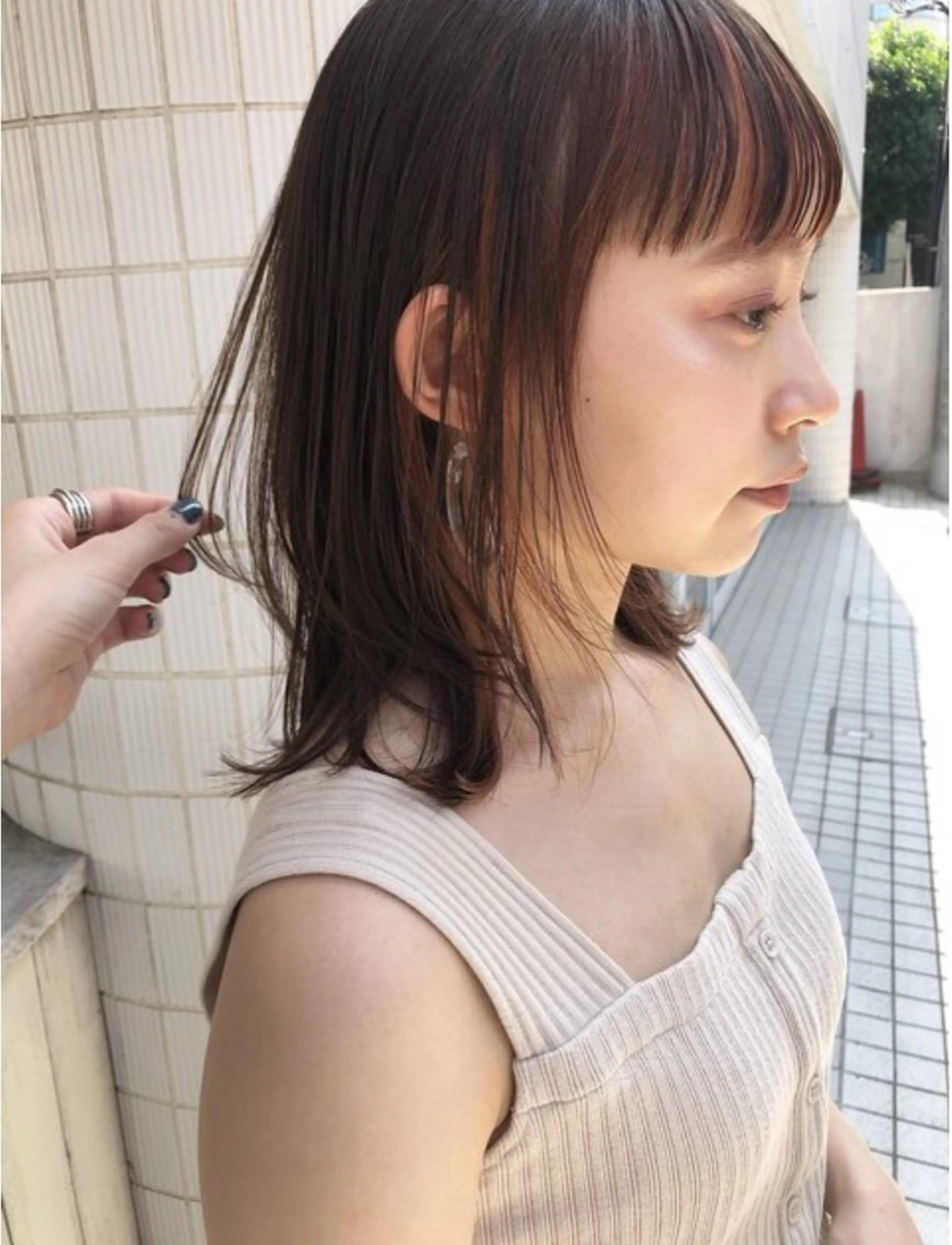 カラー 🌙ショートカット 🌙/HI naのヘアスタイル
