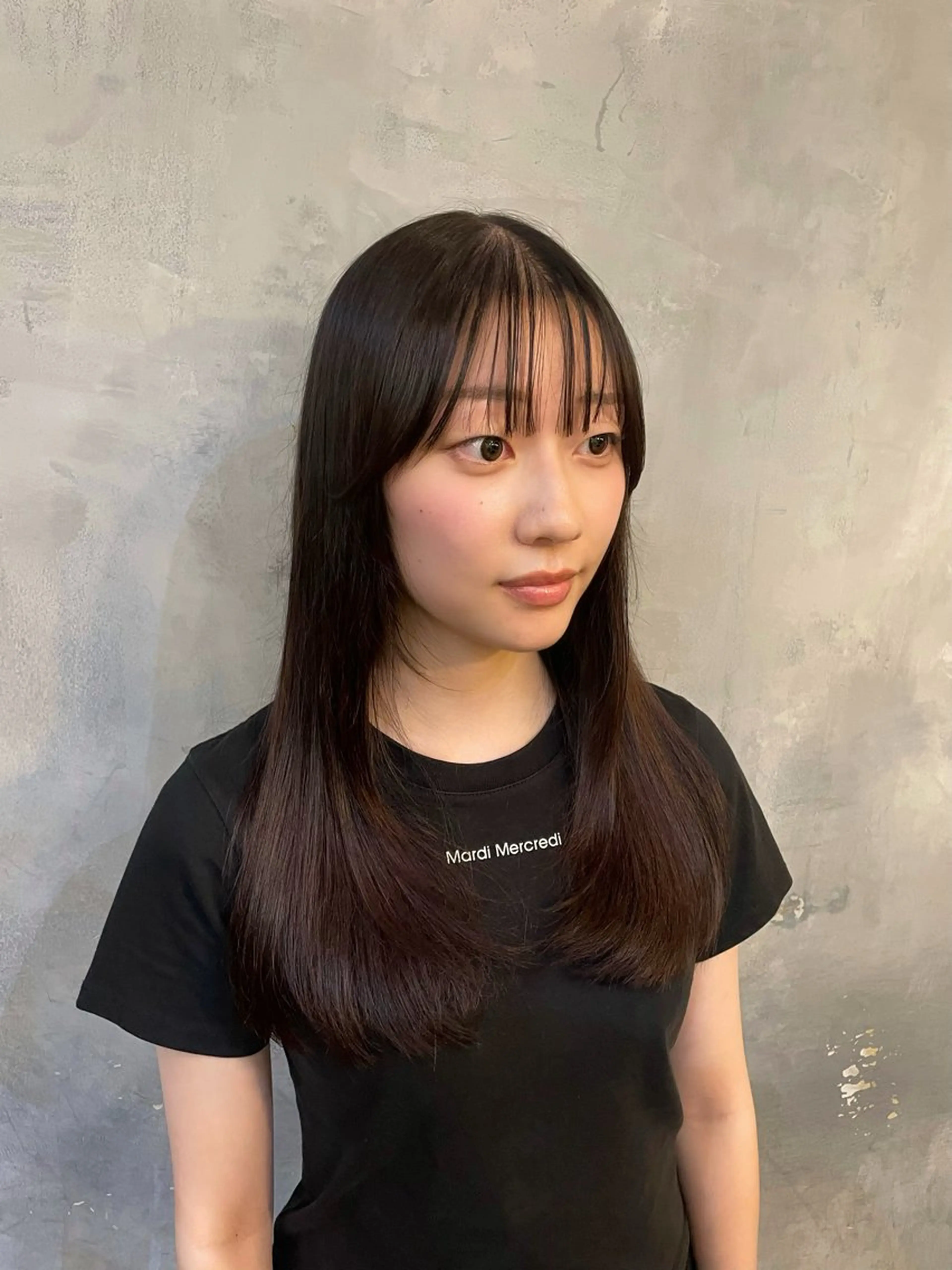 ミディアム カット 大夢 /カットモデル募集のヘアスタイル