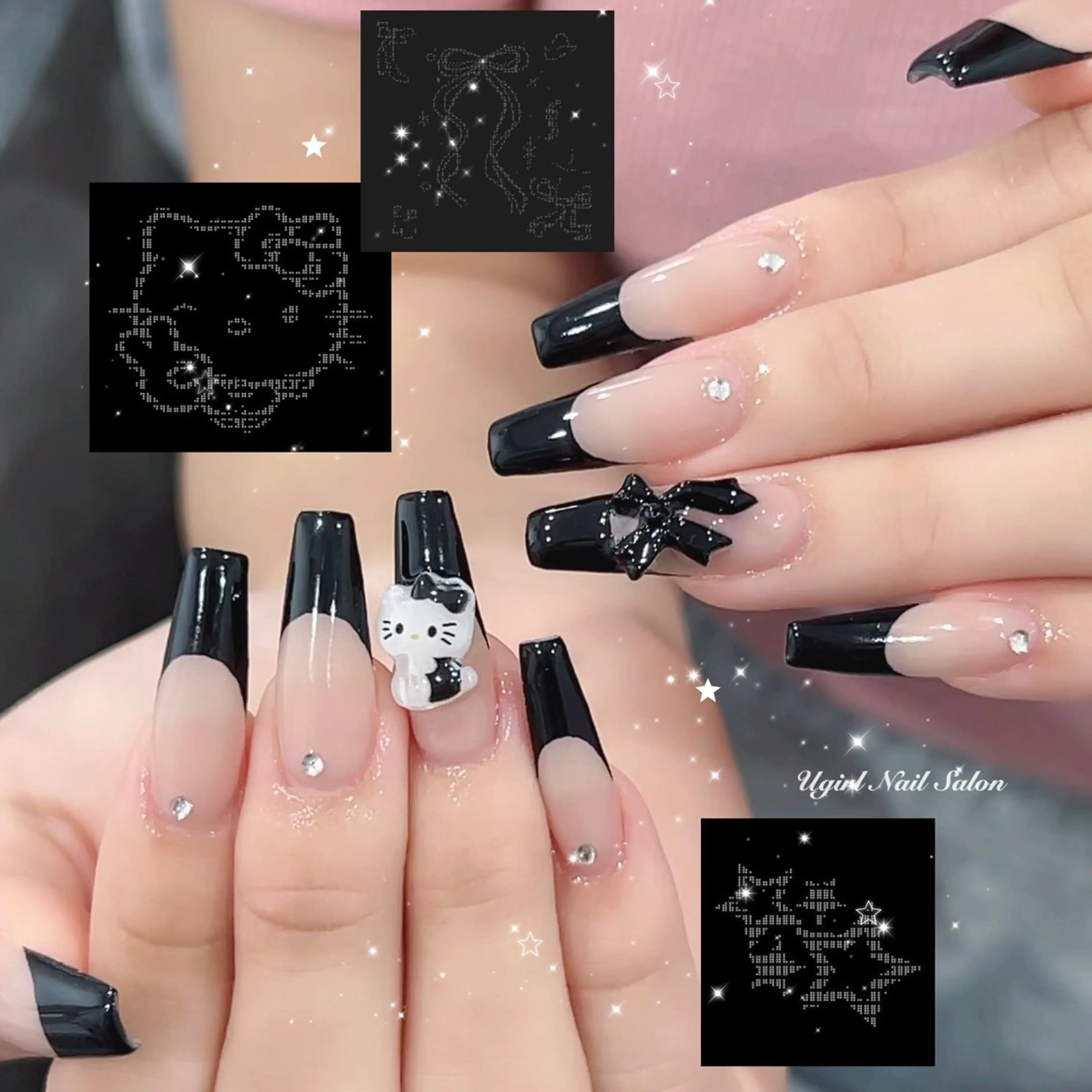 ネイル ハンドネイル 🪄Ugirl🎀 Midori🪽のネイルデザイン