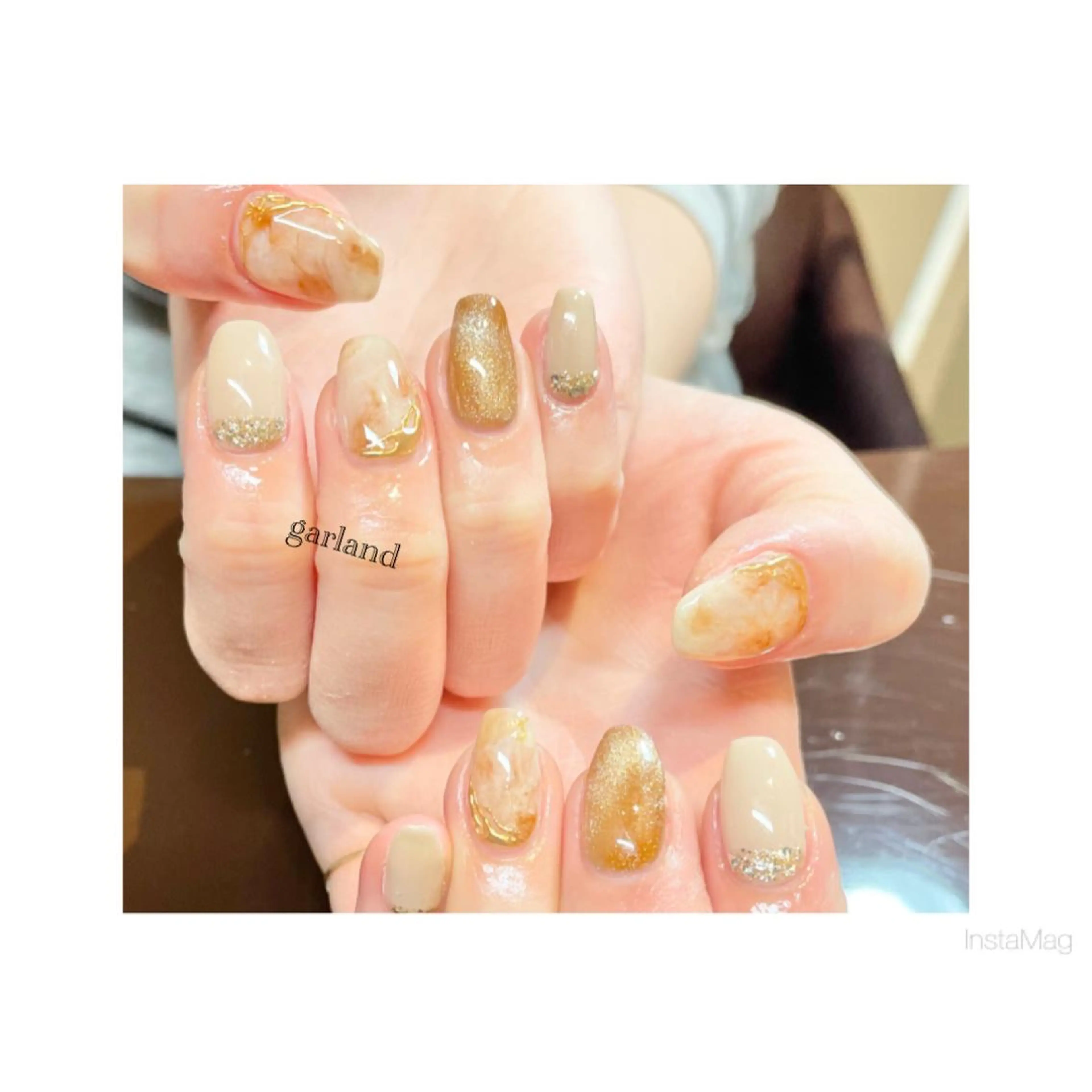 ネイル ハンドネイル Garland Nail.maoのネイルデザイン