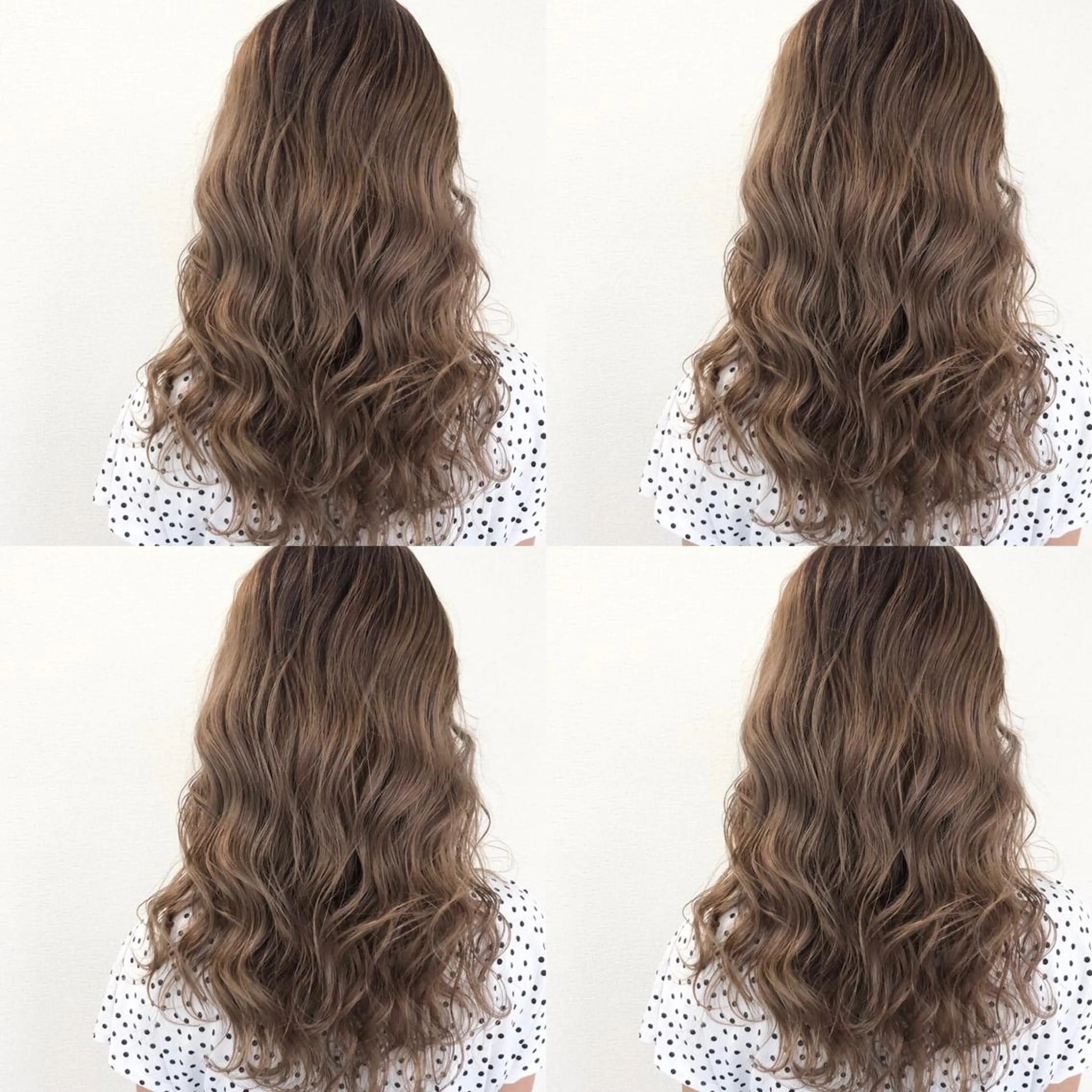 ロング カラー ヘアカラー Hanna by W_SALONのヘアスタイル