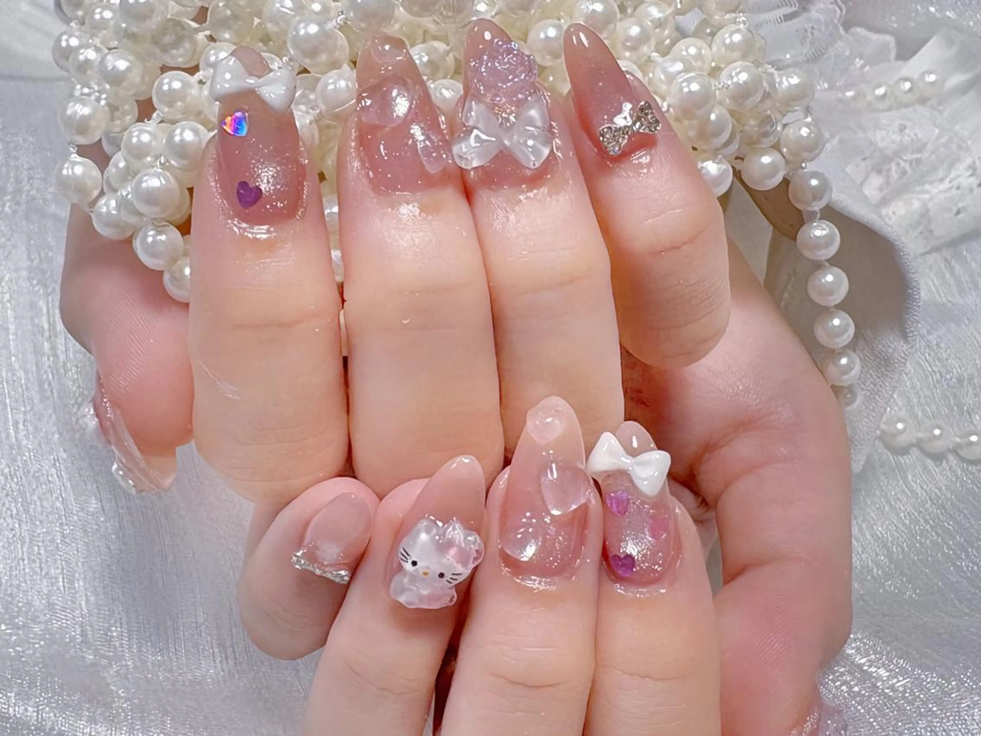 ネイル ハンドネイル 🧚🏼Sweet 🧚🏻のネイルデザイン