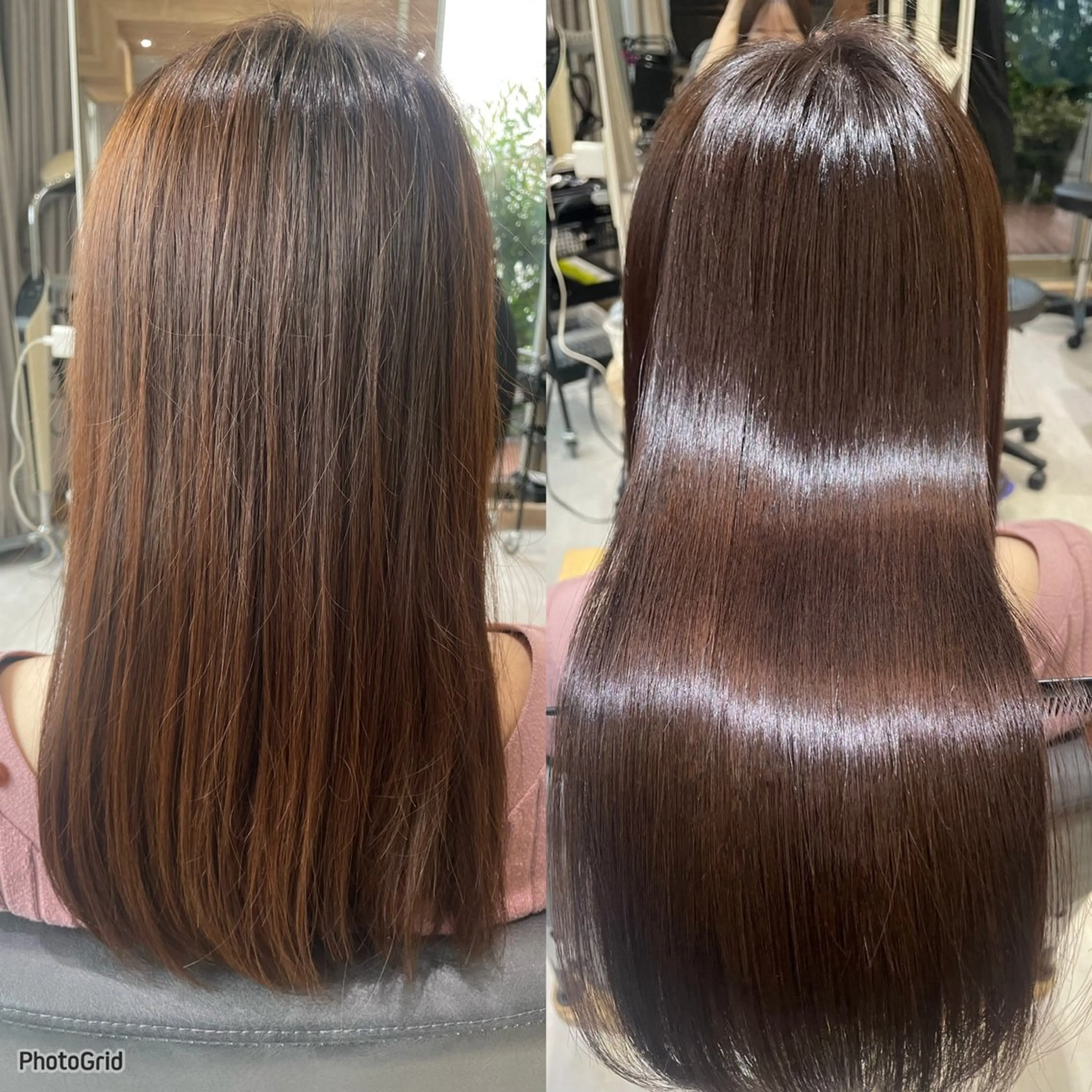 ロング 韓国ハッシュカット✨ レイヤーカット🍒のヘアスタイル