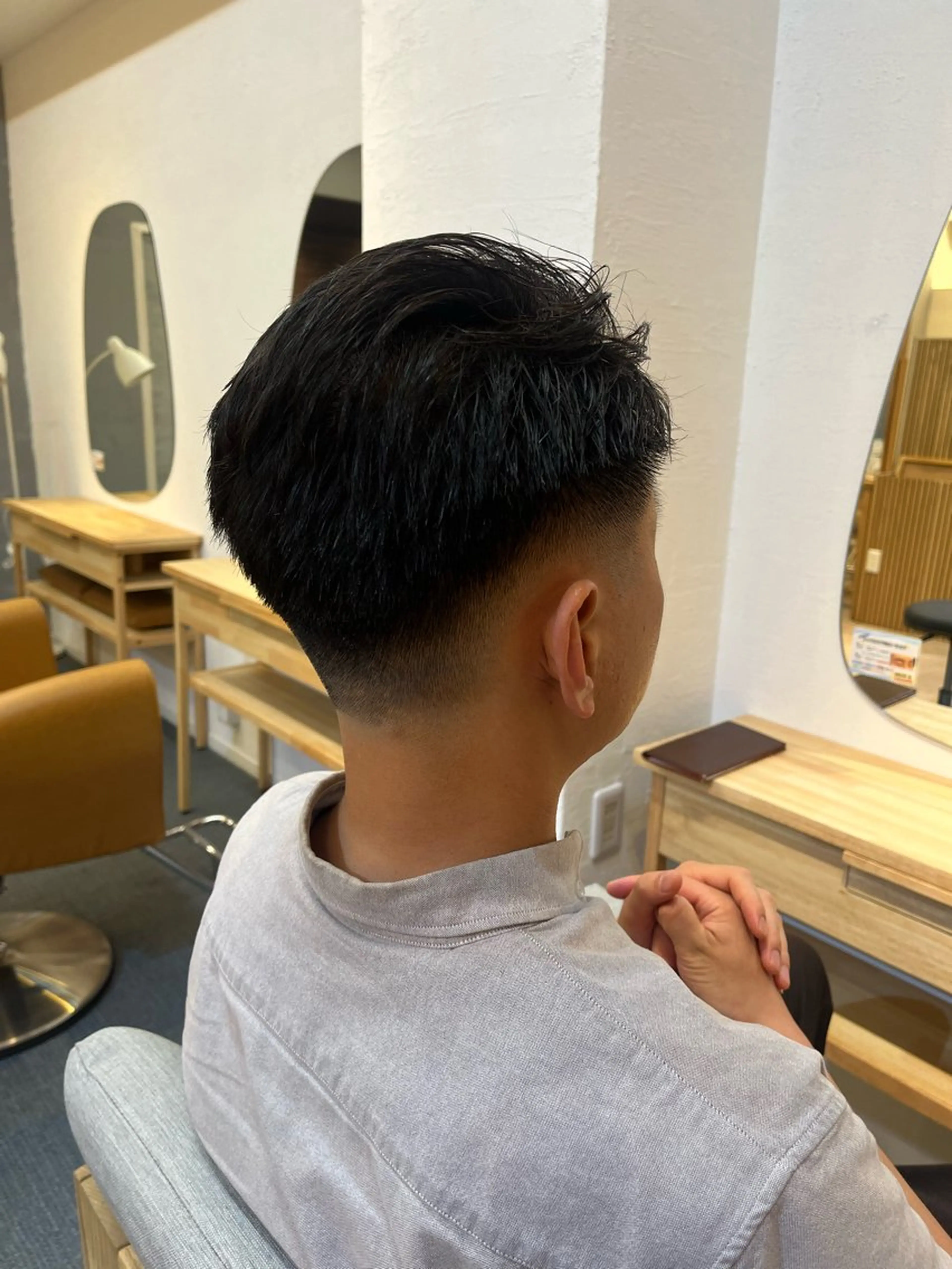 パーマ メンズ 海江田 しずかのヘアスタイル