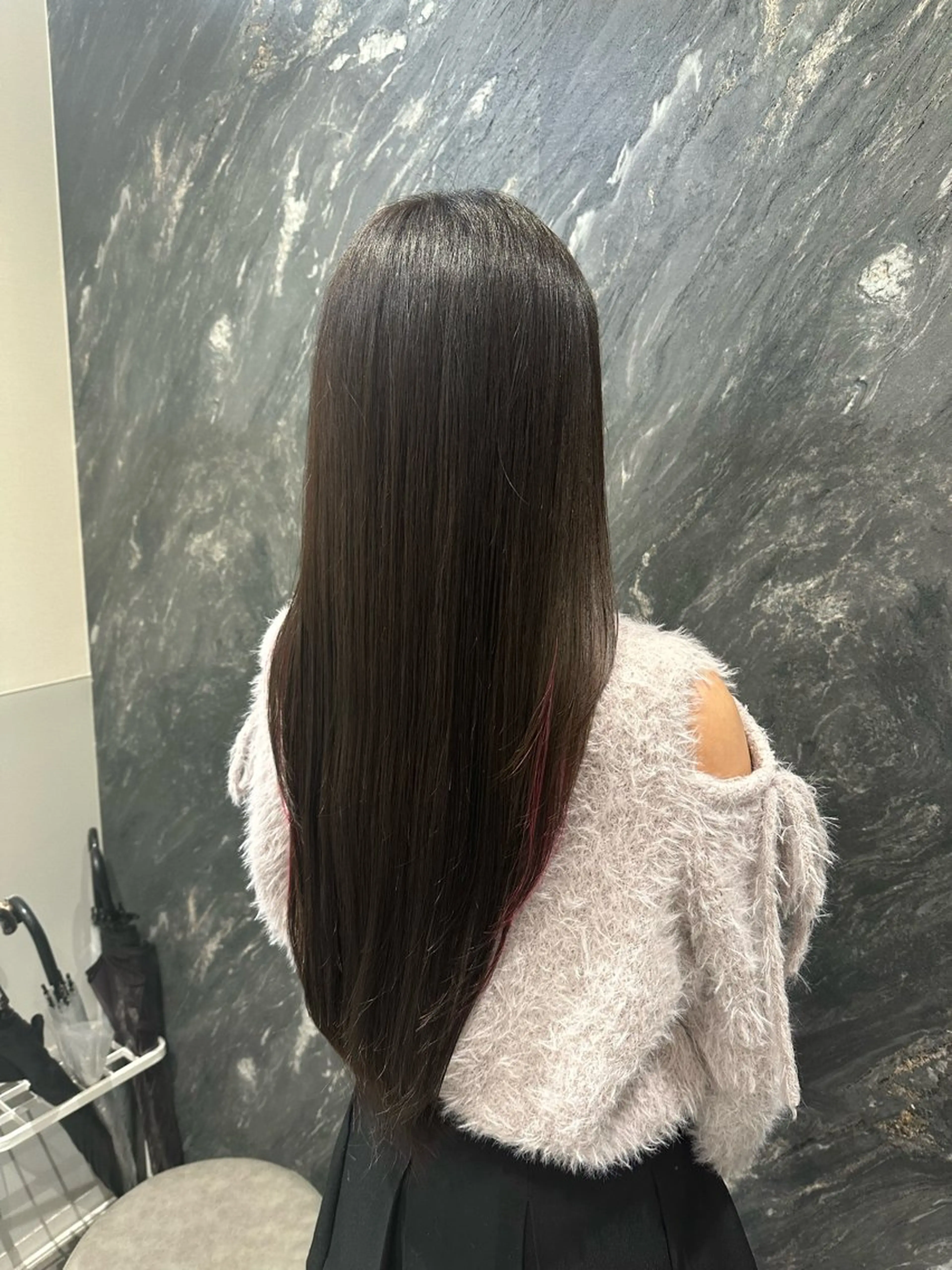 ロング カラー 髪質改善 トリートメント カット ヘアカラー トリートメント 【レイヤー/韓国風 /髪質改善】RINのヘアスタイル