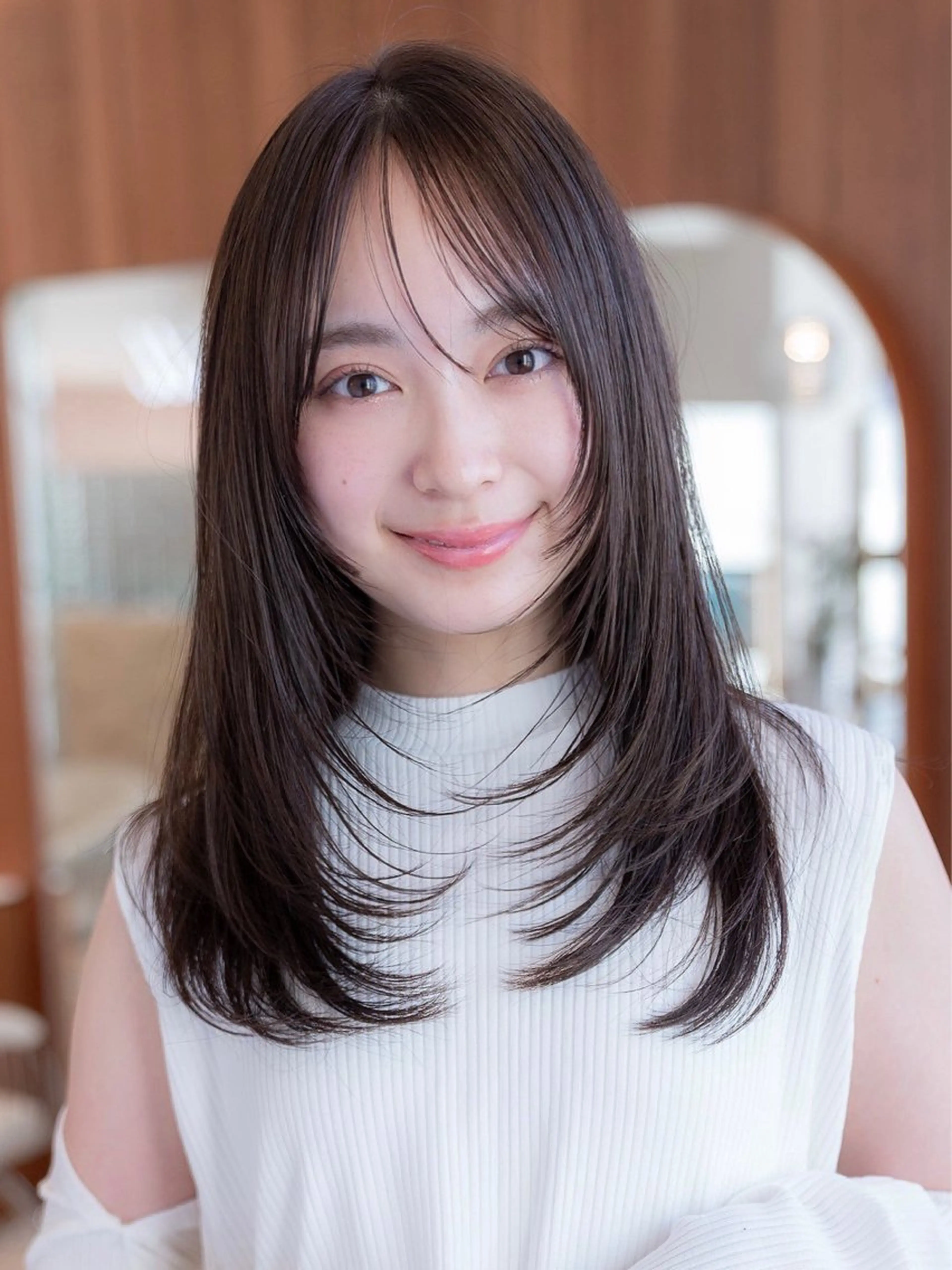 ロング 和 真のヘアスタイル