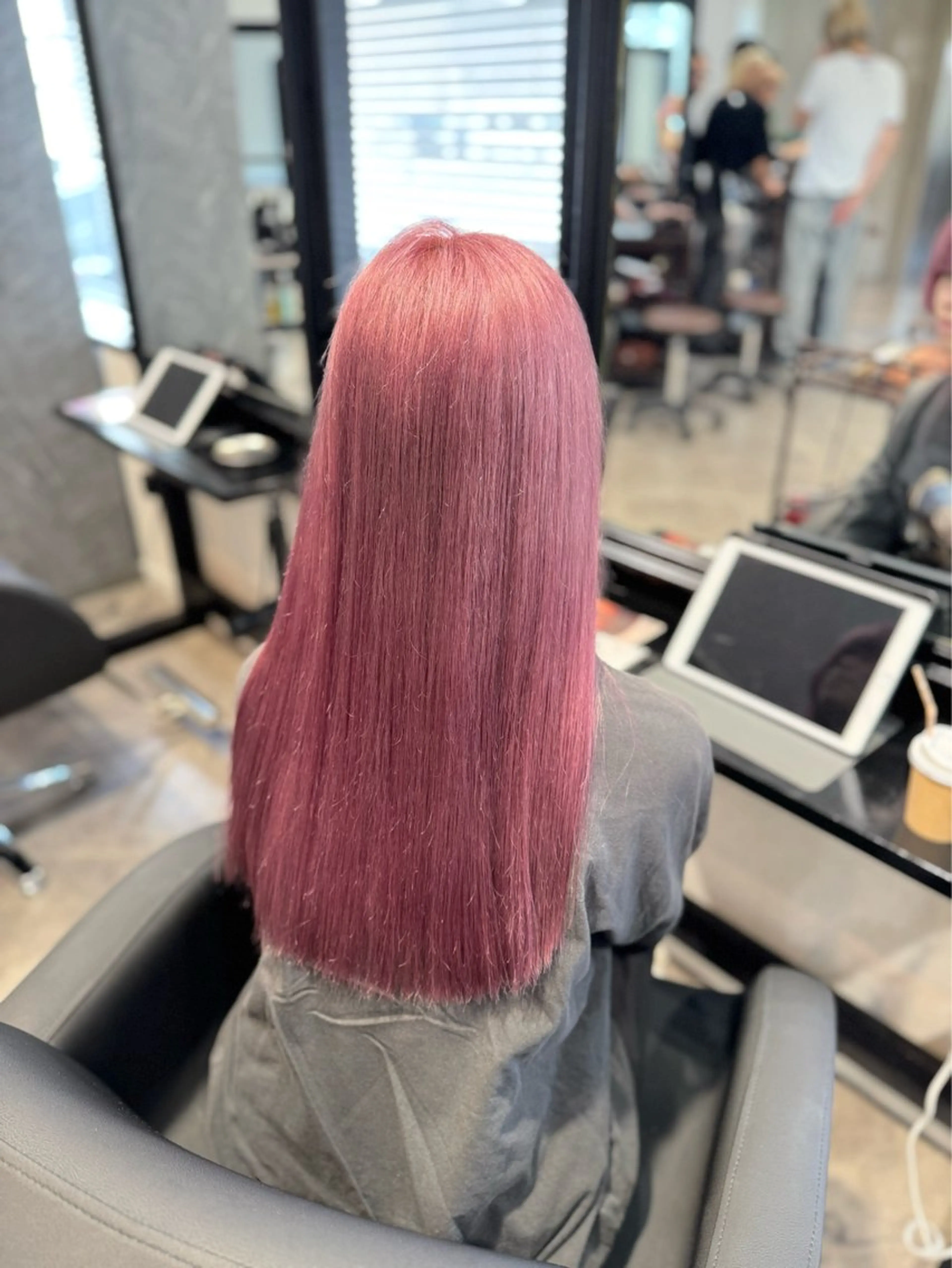 ミディアム カラー ヘアカラー ai 梅田/暖色カラーのヘアスタイル