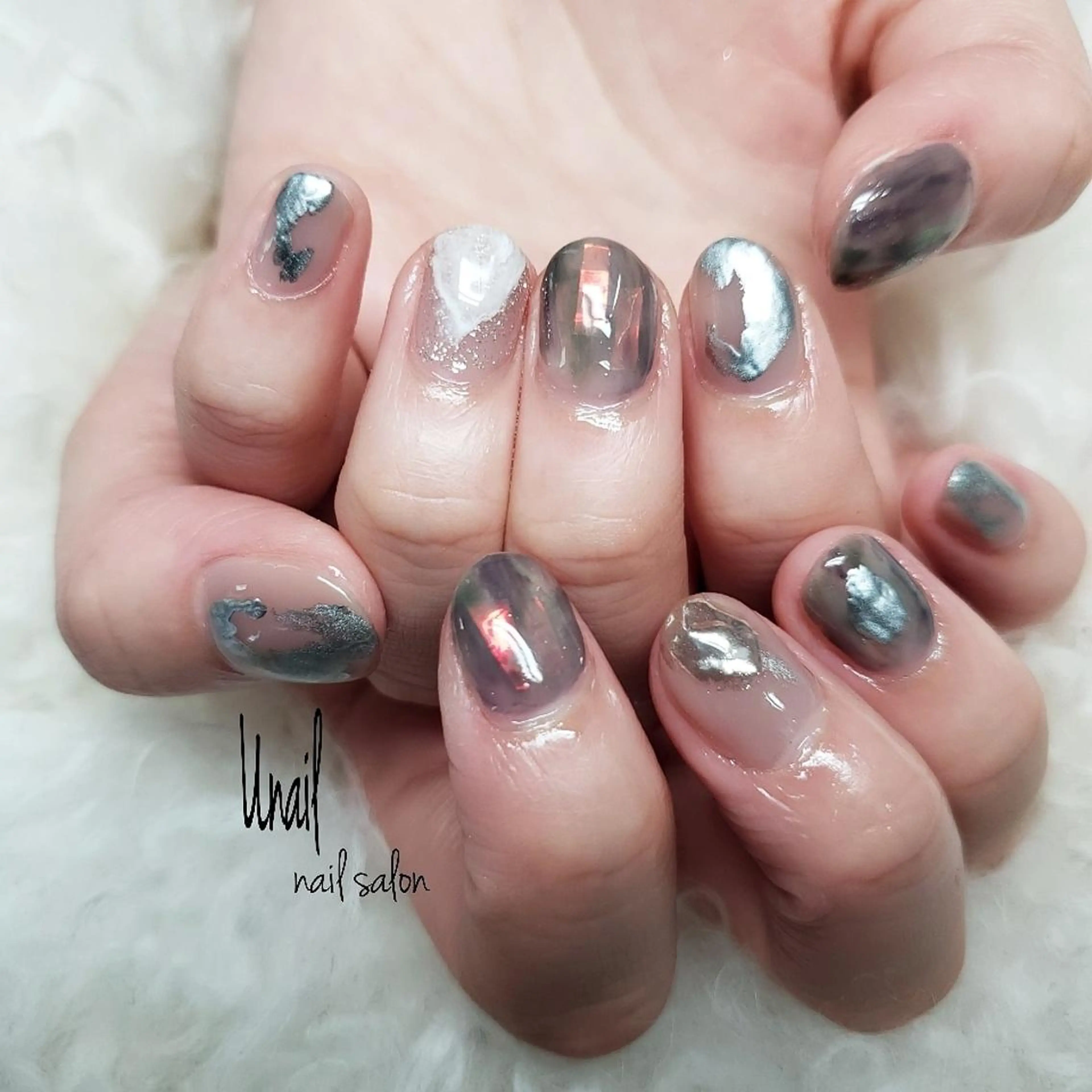 ネイル U nail所属・高橋 千恵のネイルデザイン