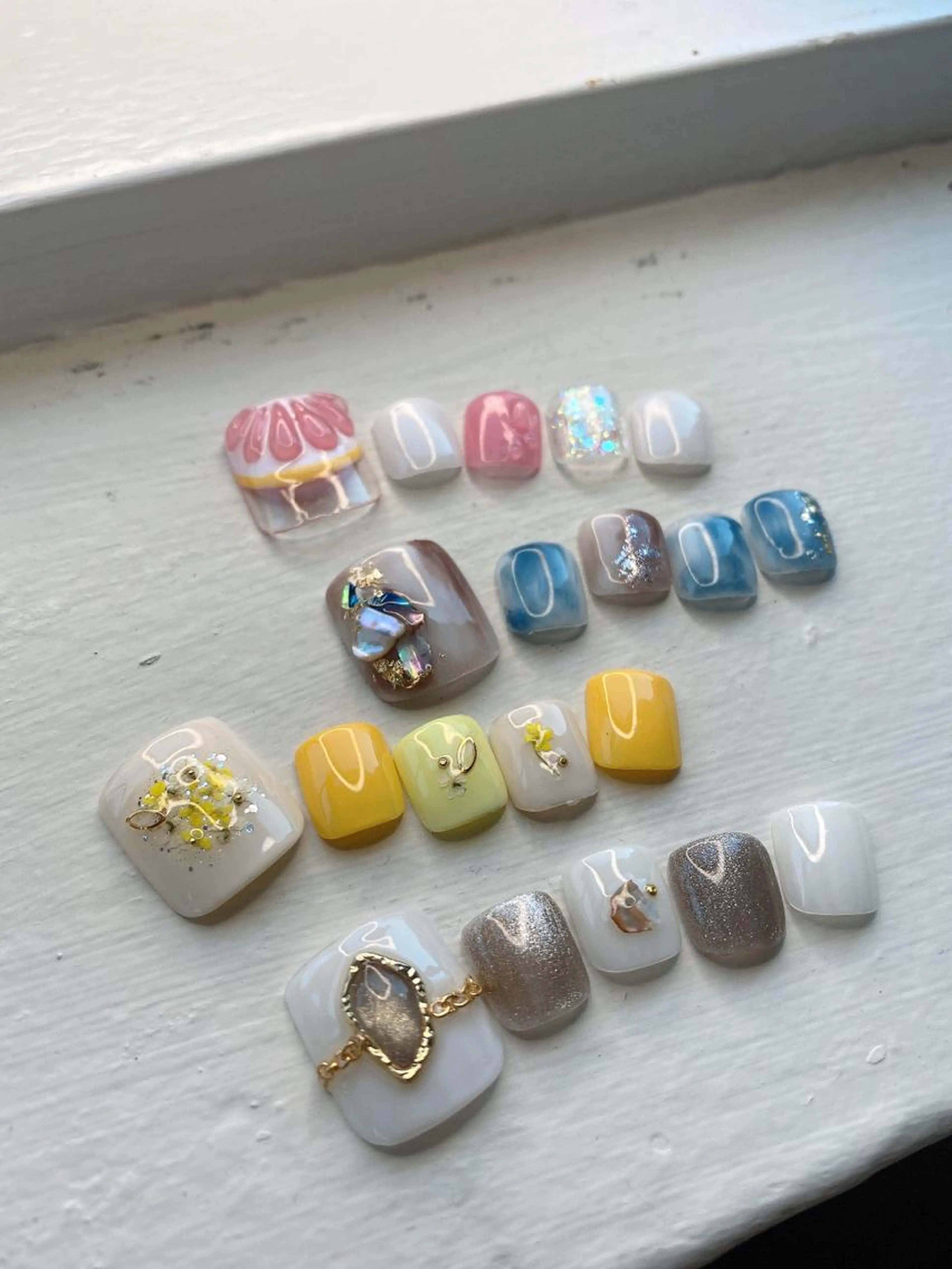 Foot👣オフ、ケア込み♪　定額アートコース【A】の写真