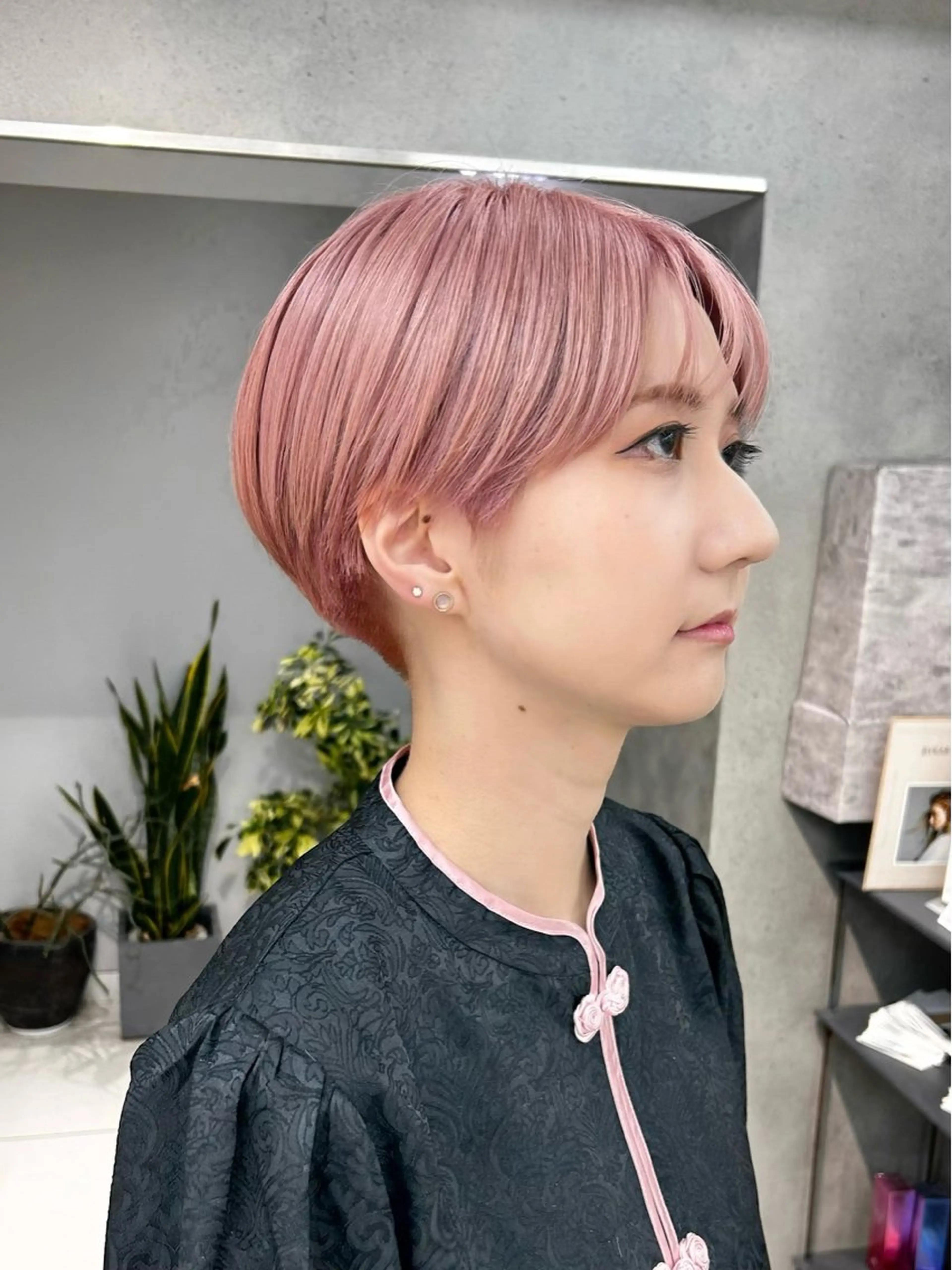 ショート カラー カット ヘアカラー トリートメント adatto錦糸町店所属・艶髪/ショート/ ボブ/なつきのヘアスタイル