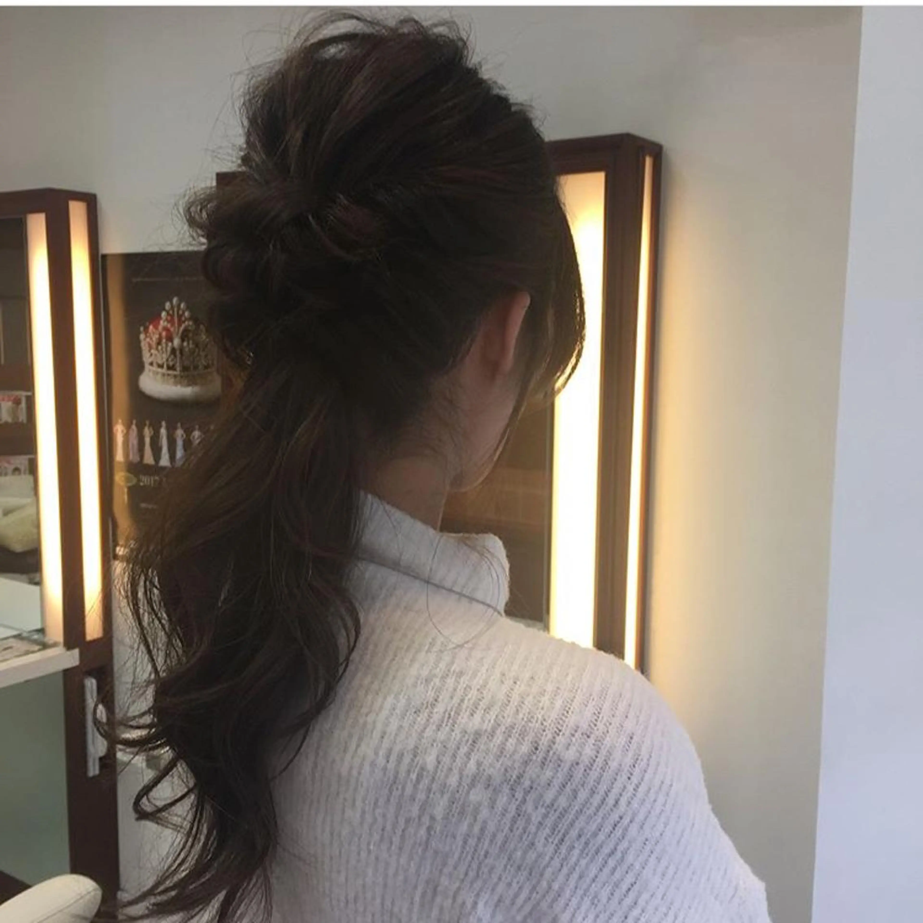 ロング 依田 寿美子のヘアスタイル