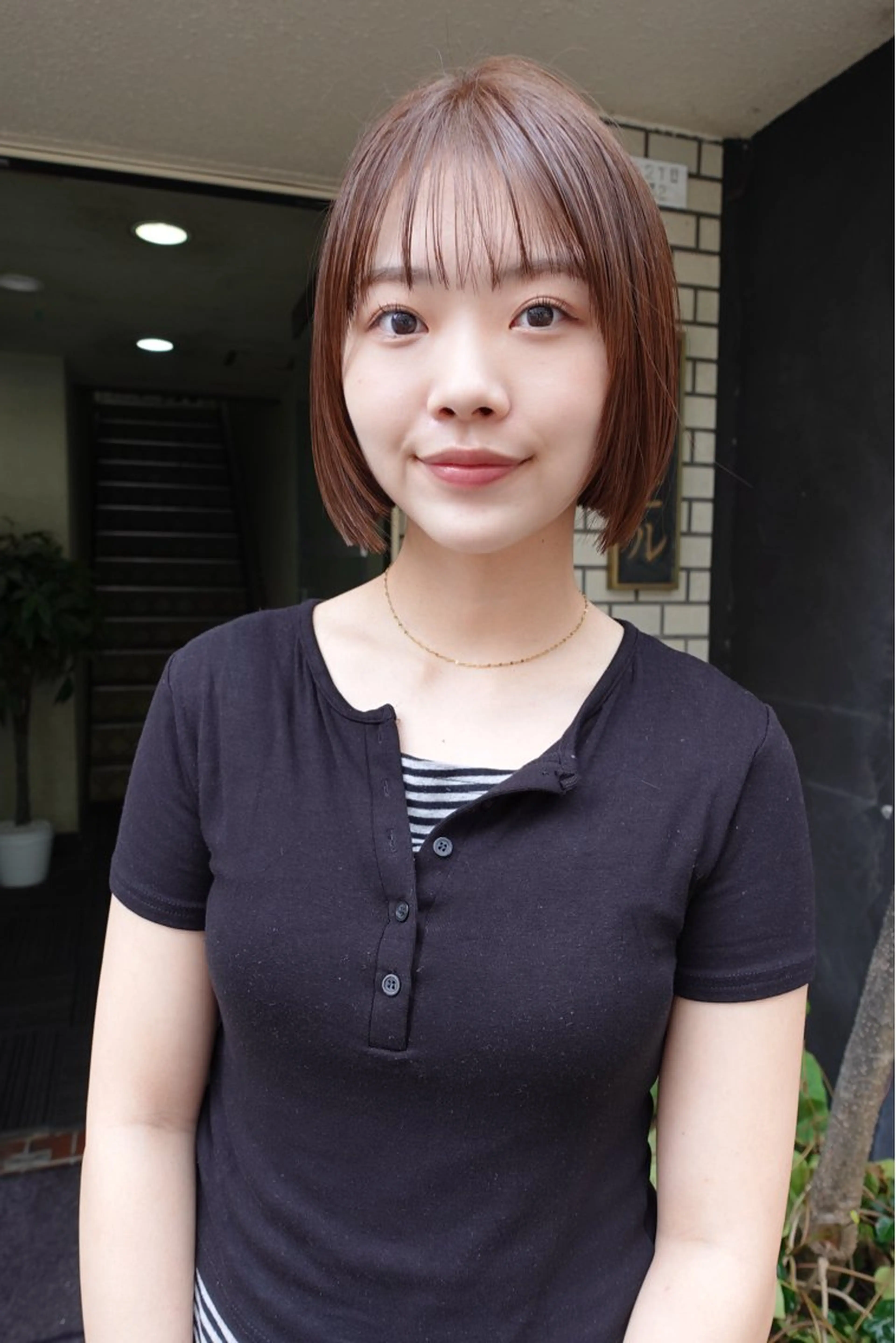 カラー カット ヘアカラー トリートメント sakura🌸 レイヤー/nelkeのヘアスタイル