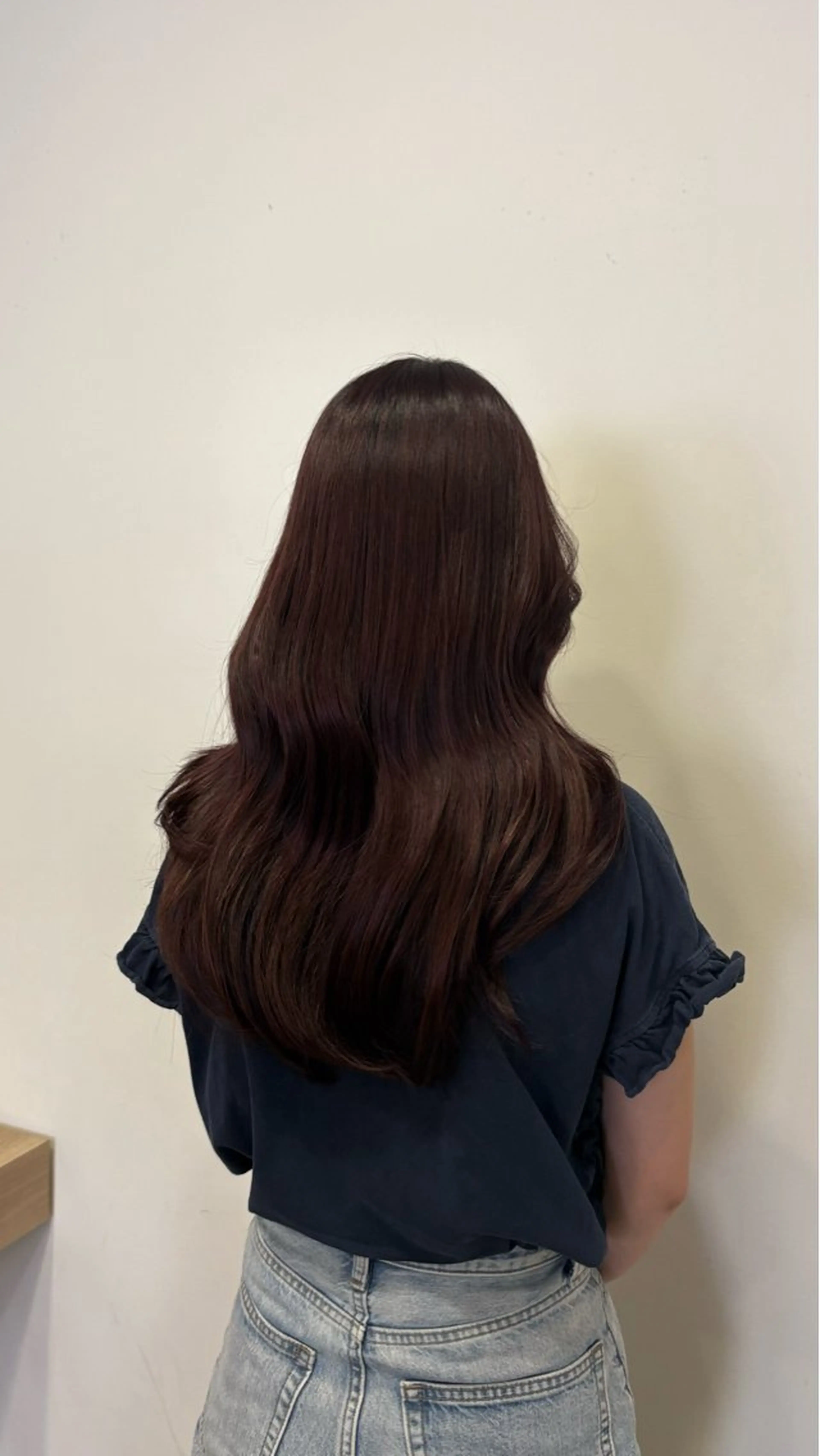 ロング カラー ラベンダーカラー ピンクカラー ピンクラベンダー 韓国風ヘア ロング ヘアカラー 透明感カラー🩵 /MIHOのヘアスタイル