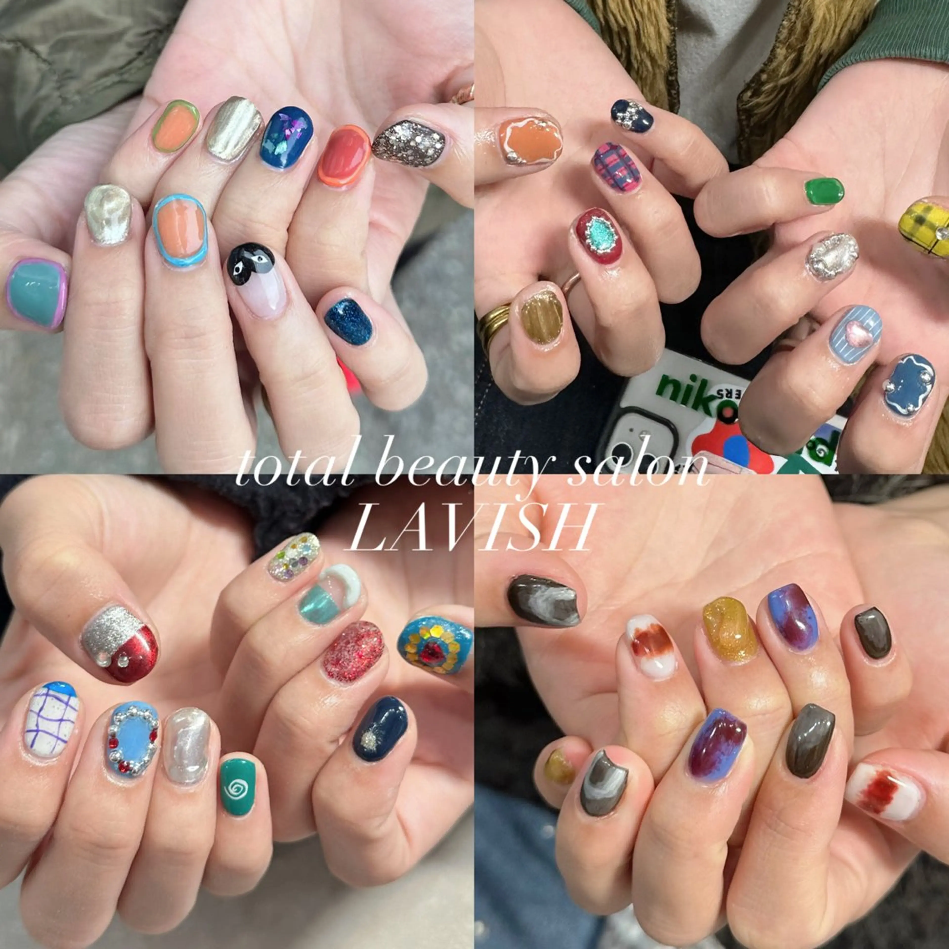 ネイル LAVISH nanamiのネイルデザイン