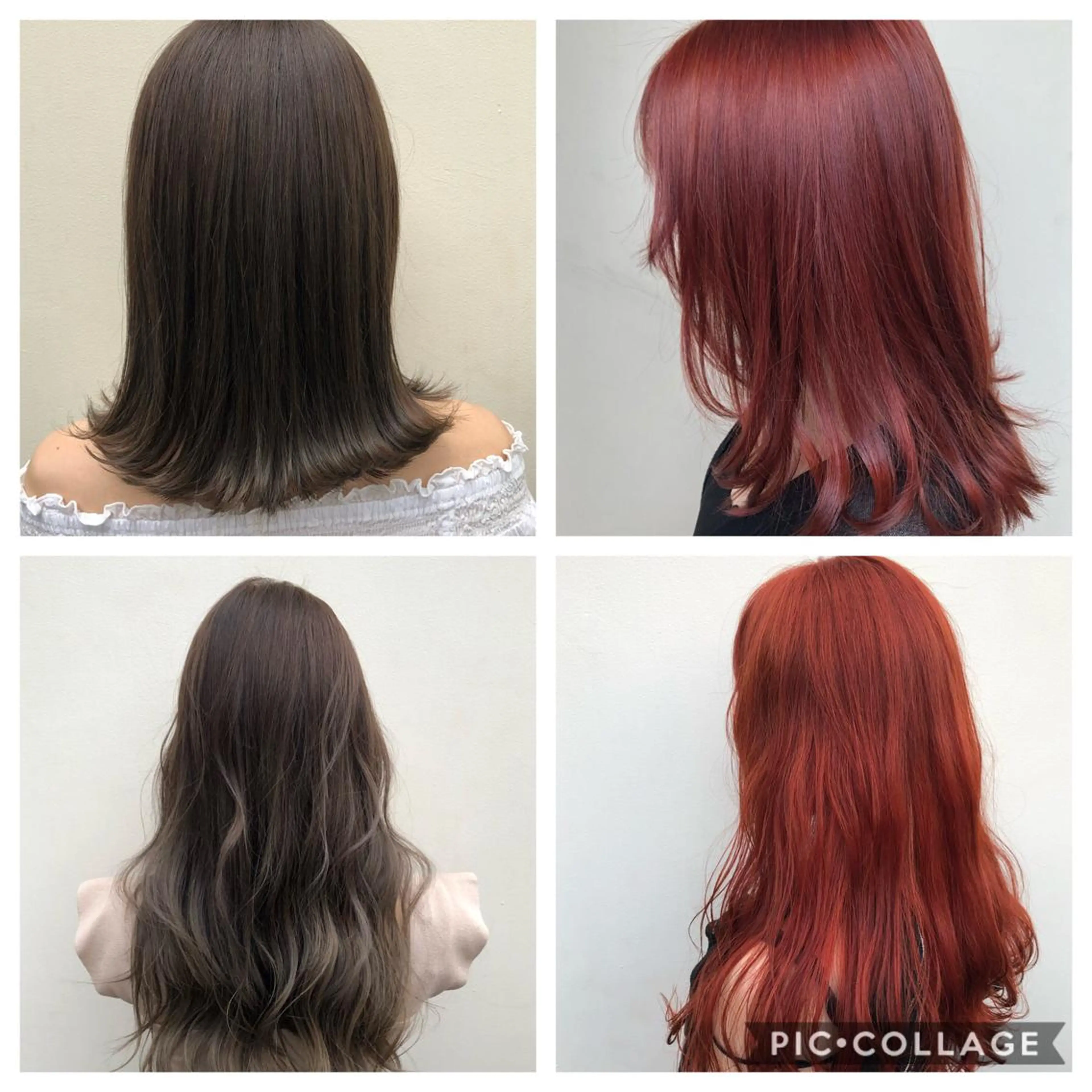 セミロング カラー 森田 一平のヘアスタイル
