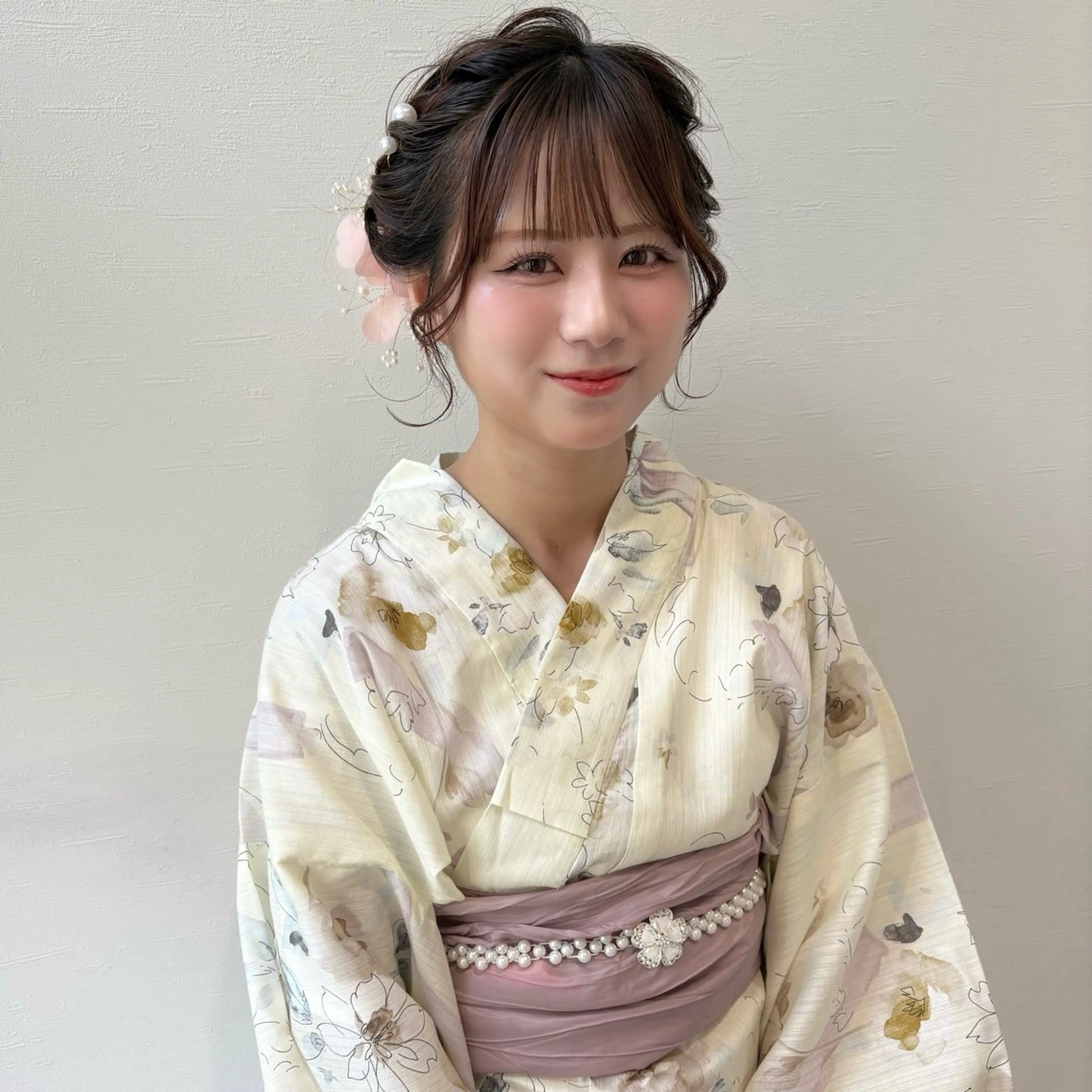 ミディアム ヘアアレンジ VIEW Shinsaibashi所属・小顔顔周りカット/ ヘアアレンジ/ほのかのヘアスタイル
