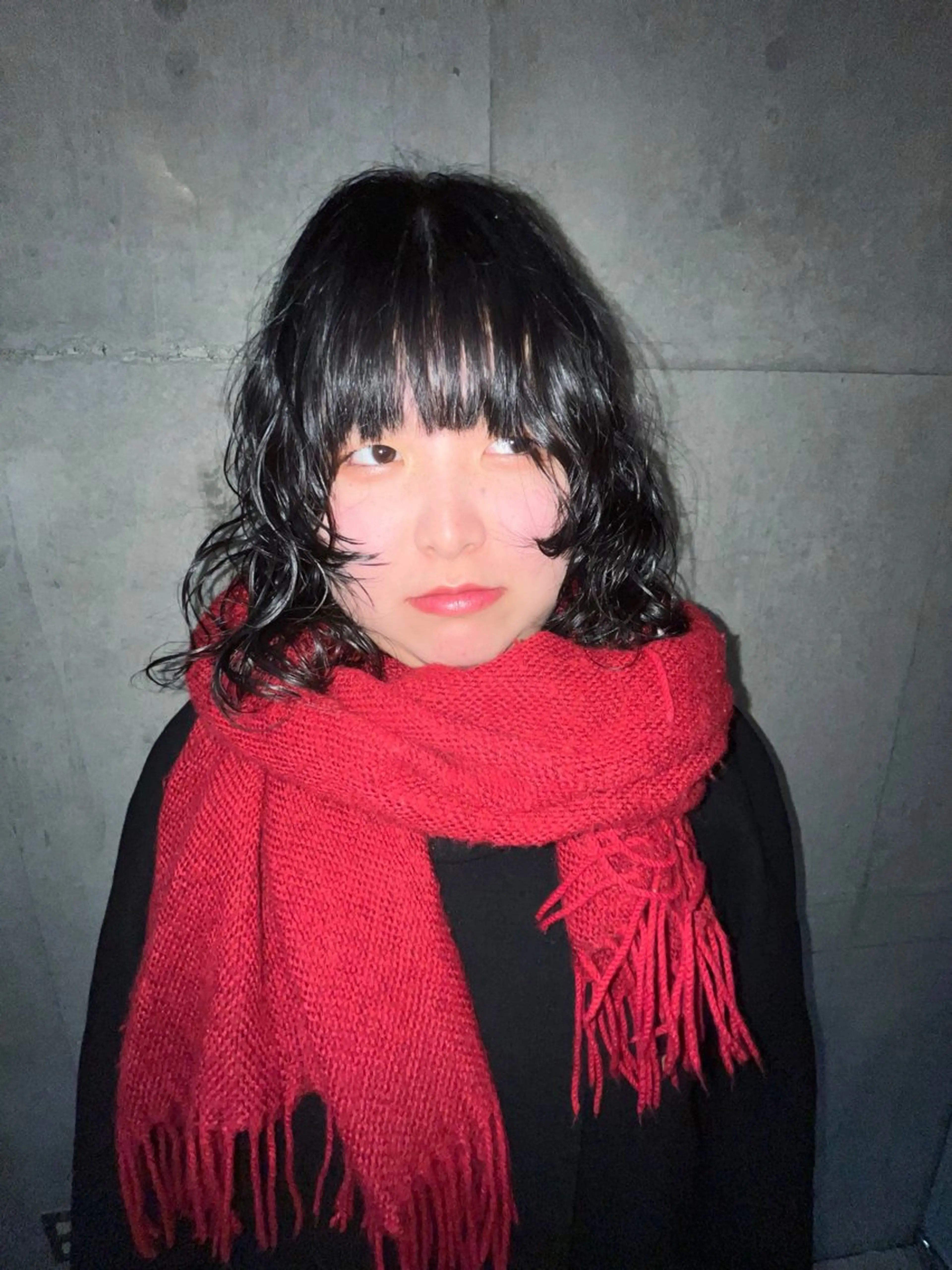 ショート カット パーマ レイヤーカット\ウル フ　chinatsuのヘアスタイル