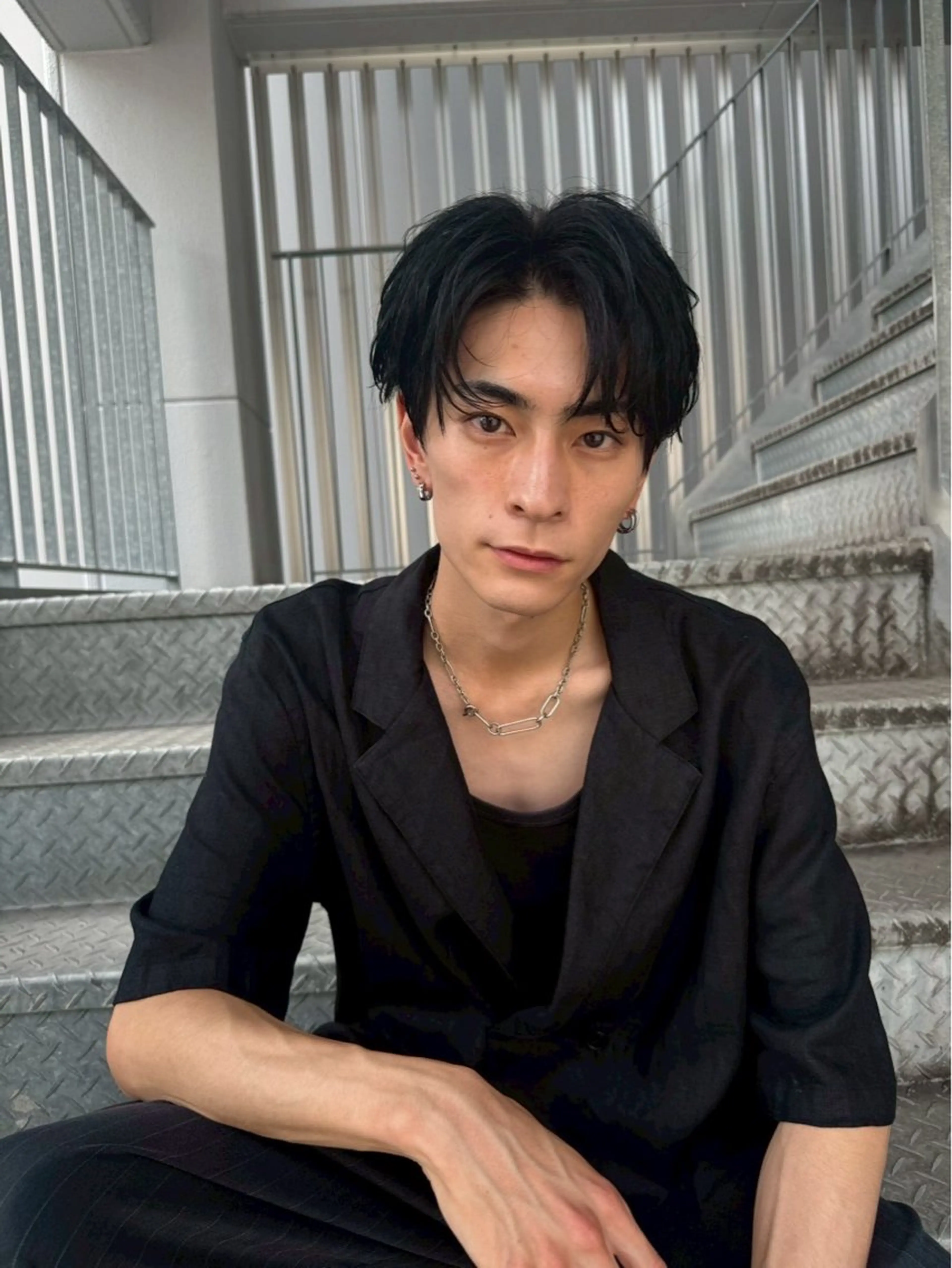 メンズ まとまるツヤ髪カット ┆たんげ なるみのヘアスタイル