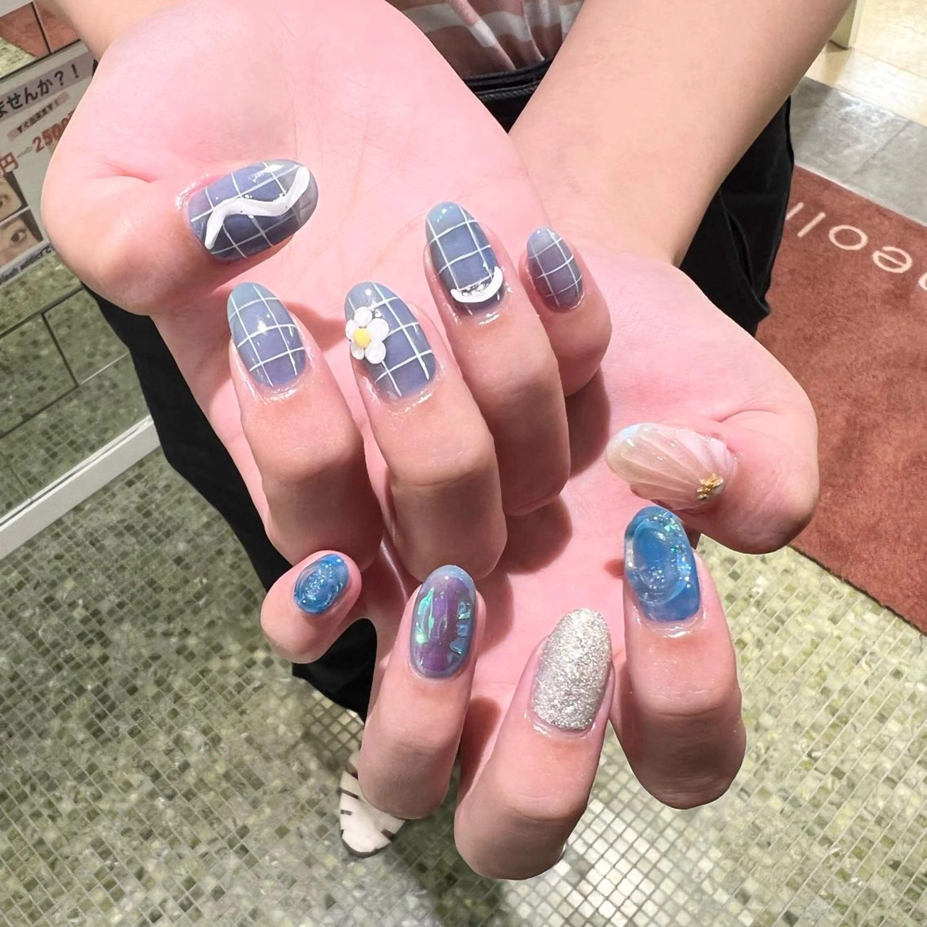 ネイル ハンドネイル 金田 純香のネイルデザイン