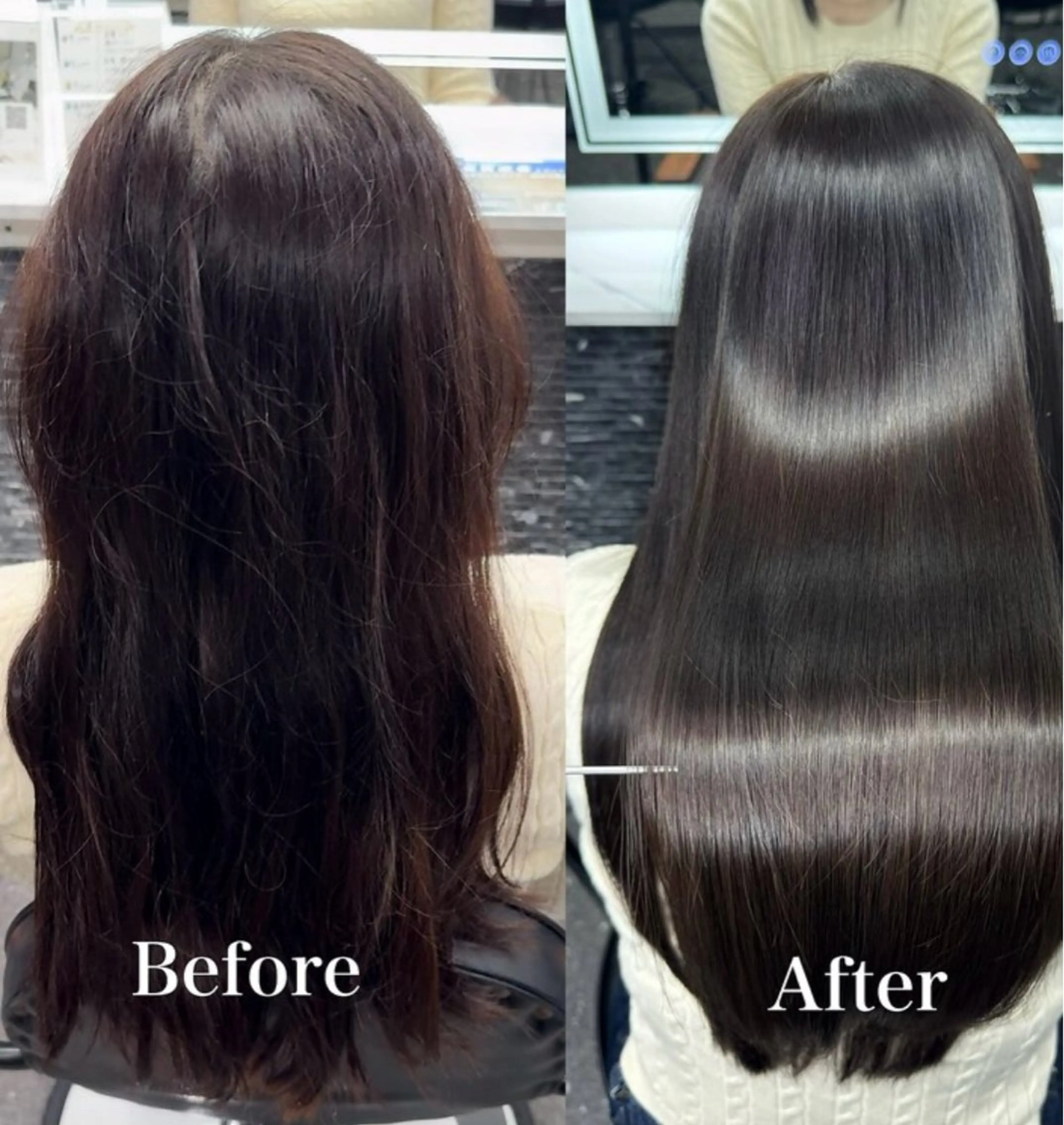 ロング 縮毛矯正 トリートメント youres hair 髪質改善トリートメント&ヘッドスパ　恵比寿本店所属・恵比寿/ブリーチ/ 髪質改善/フミヤのヘアスタイル