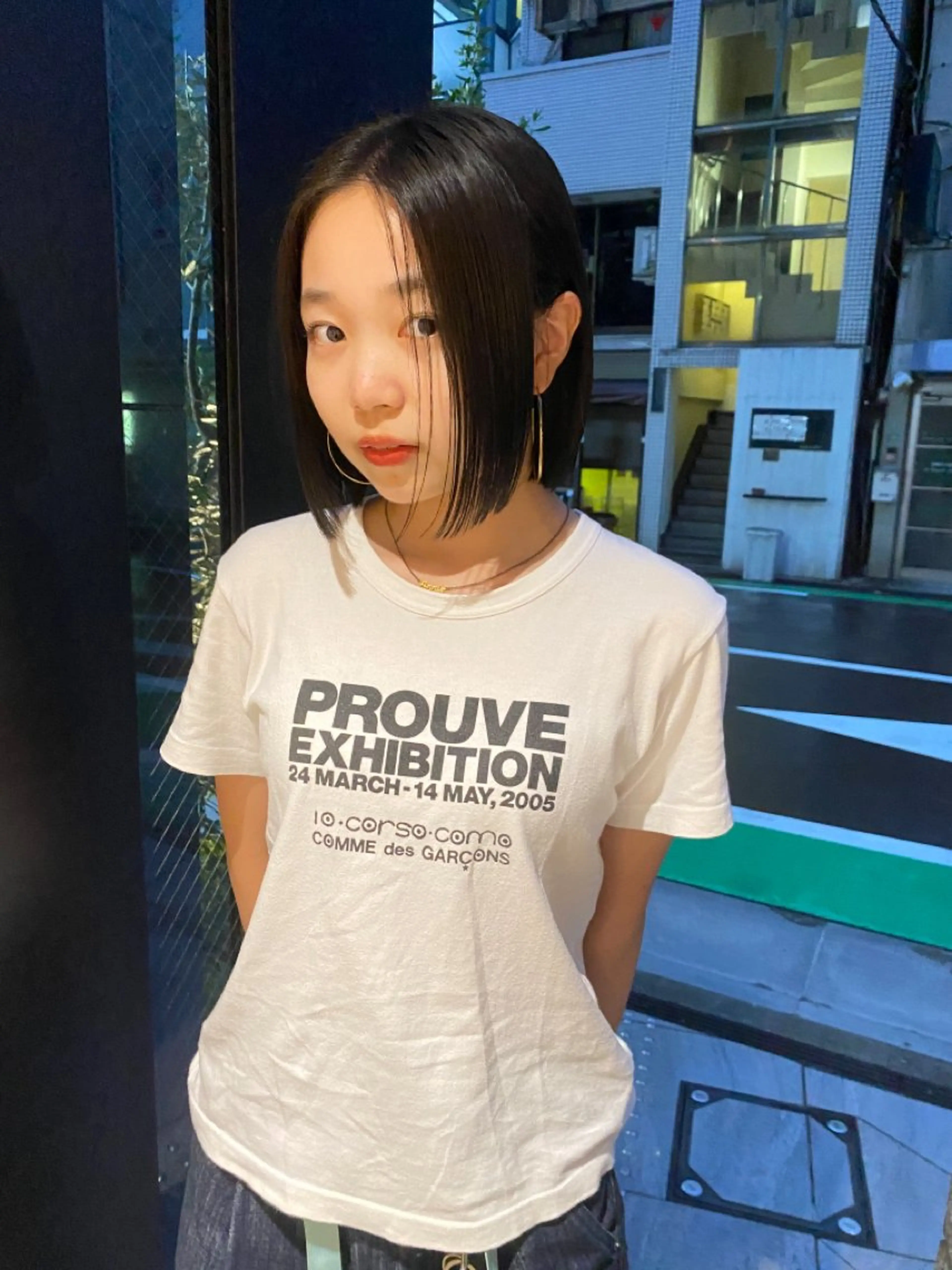 ショート カット ヘアカラー 室谷 侑奈のヘアスタイル