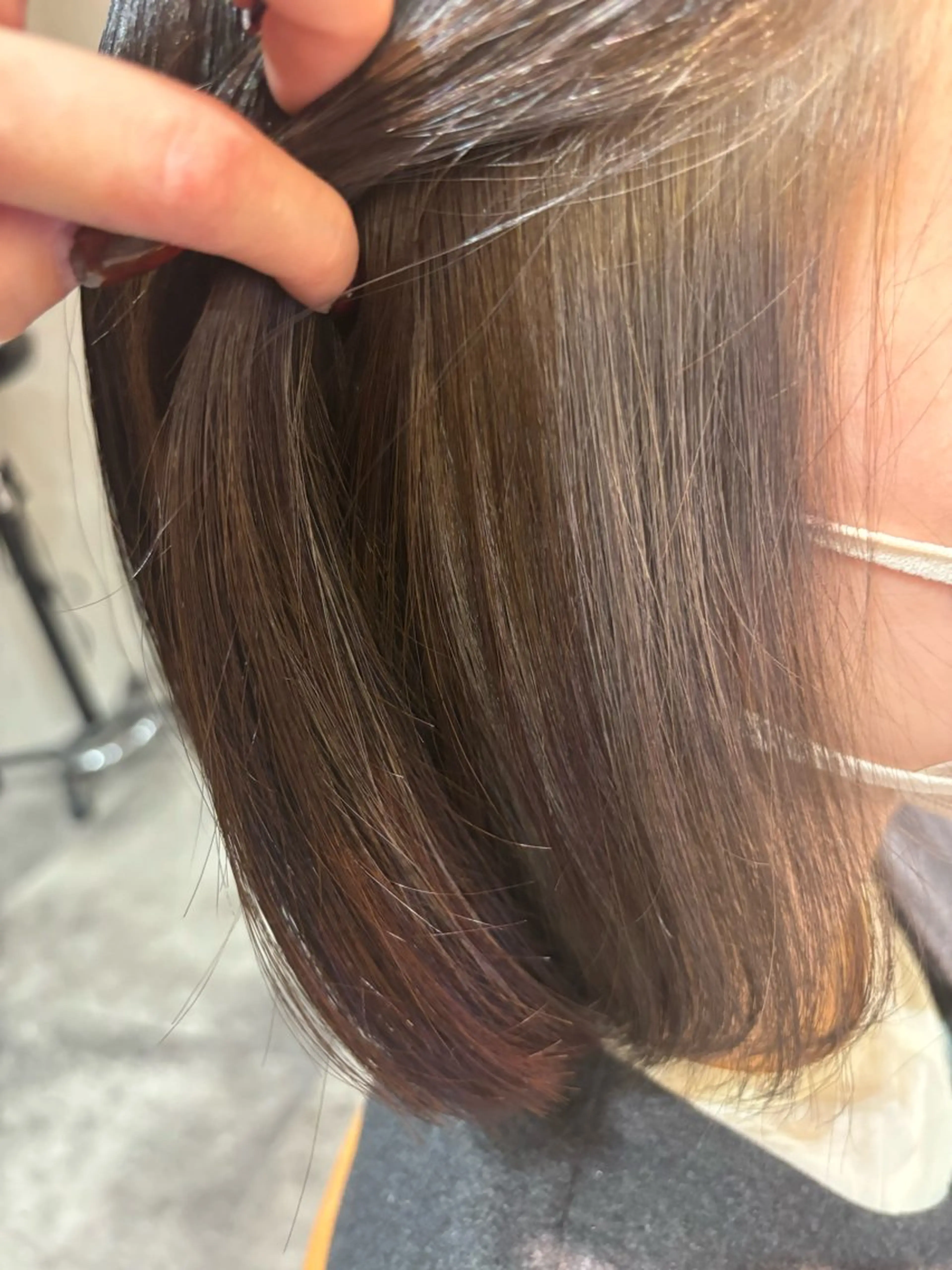 カラー ヘアカラー トリートメント La fith hair liebe 京都駅前店所属・京都駅☆髪質改善 🎀アミ🎀のヘアスタイル