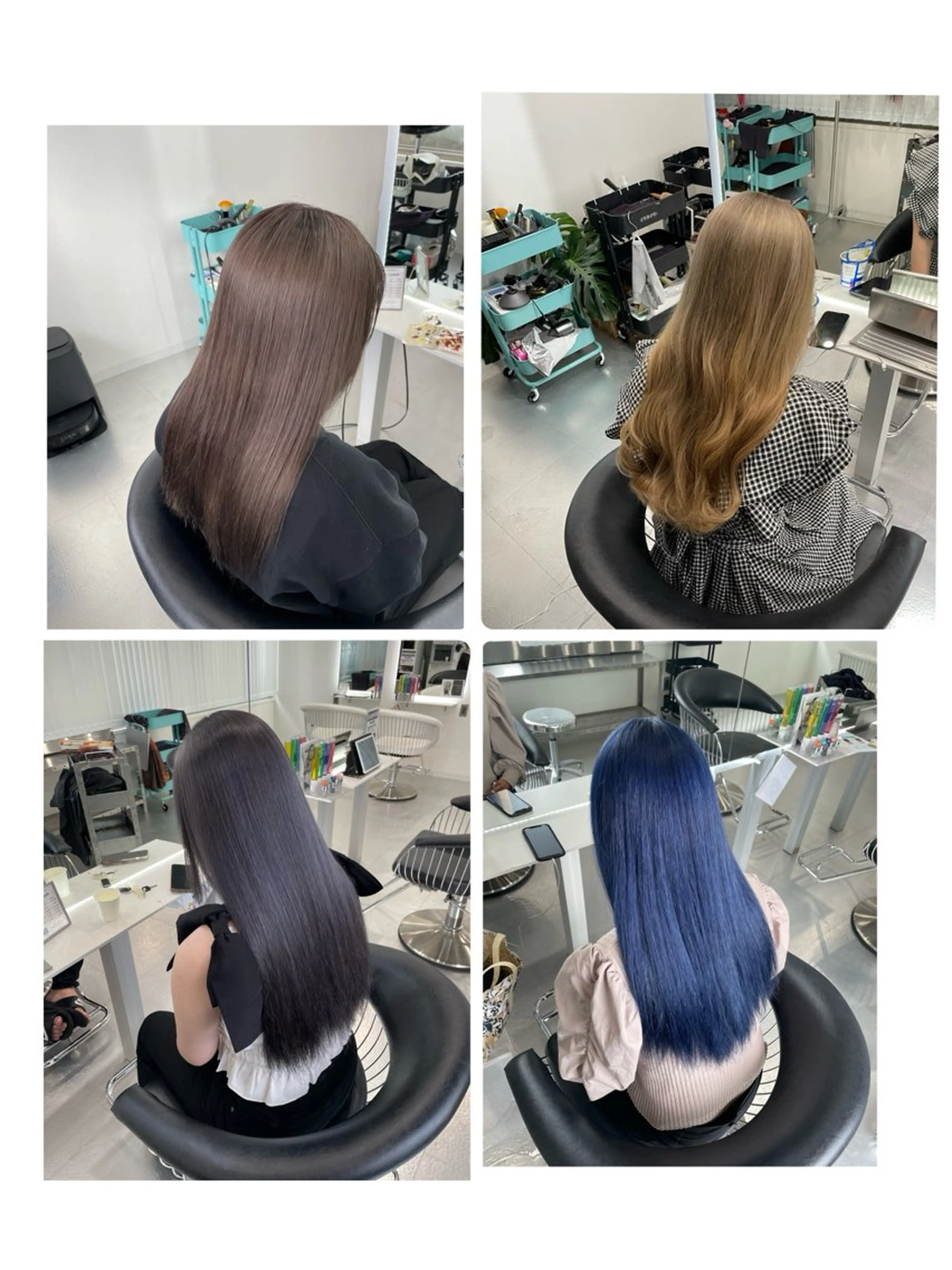 カラー ブリーチ ヘアカラー トリートメント 野崎 孝章のヘアスタイル