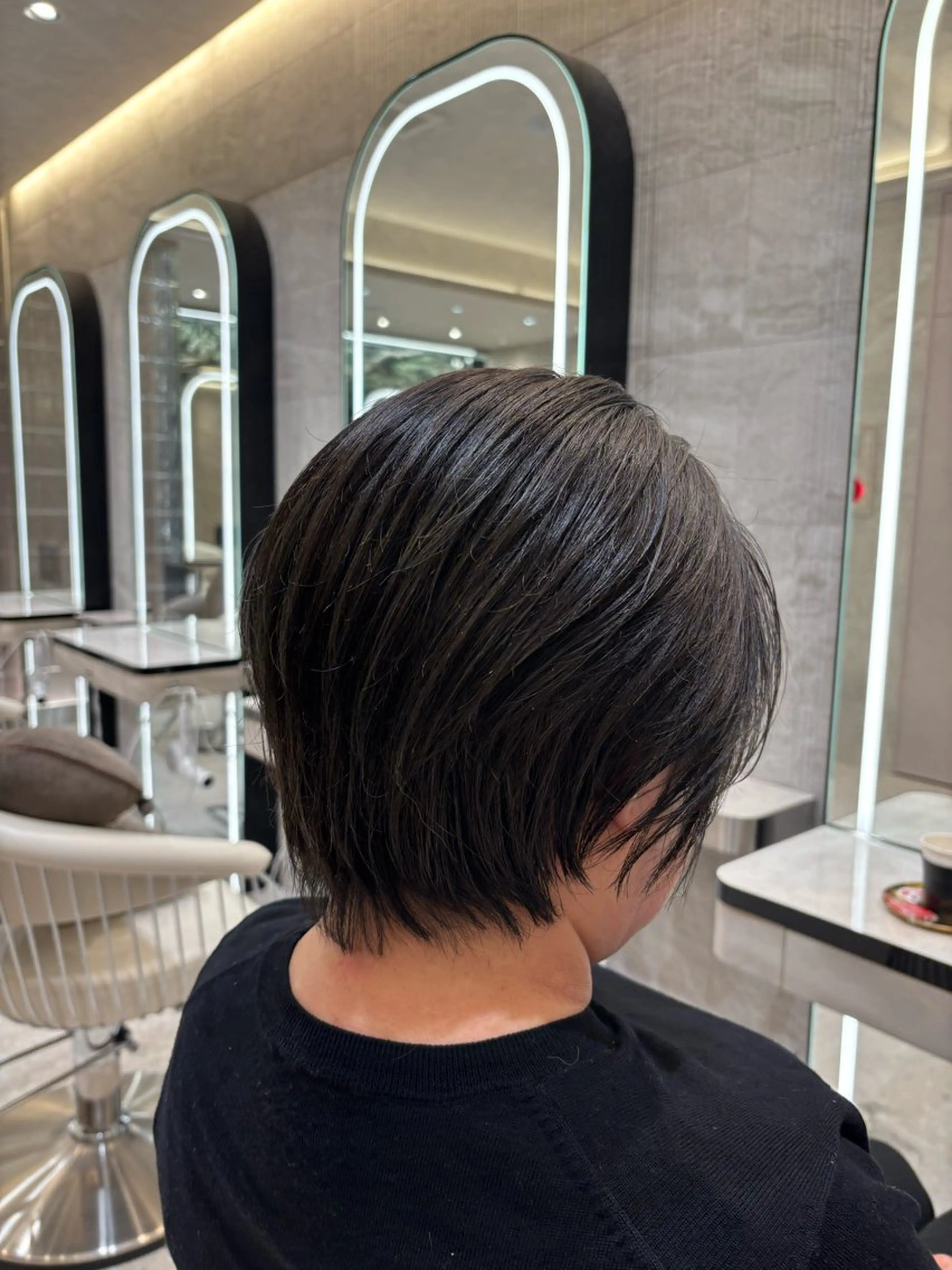 ショート ショートヘア Cloe 銀座 【クロエ ギンザ】所属・ハイトーン/暖色 カラー/maoのヘアスタイル