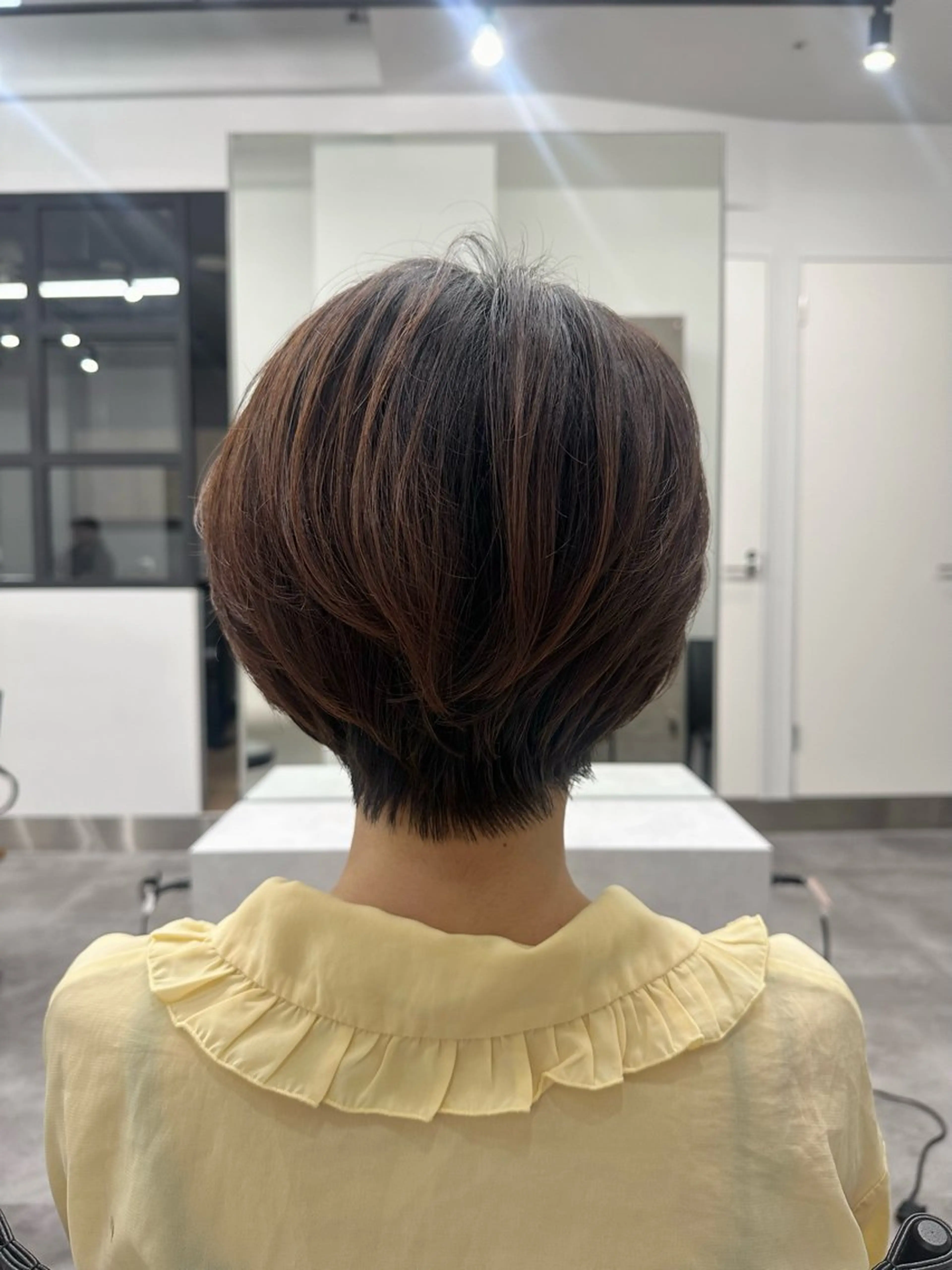 ショート カット ごとう さなのヘアスタイル