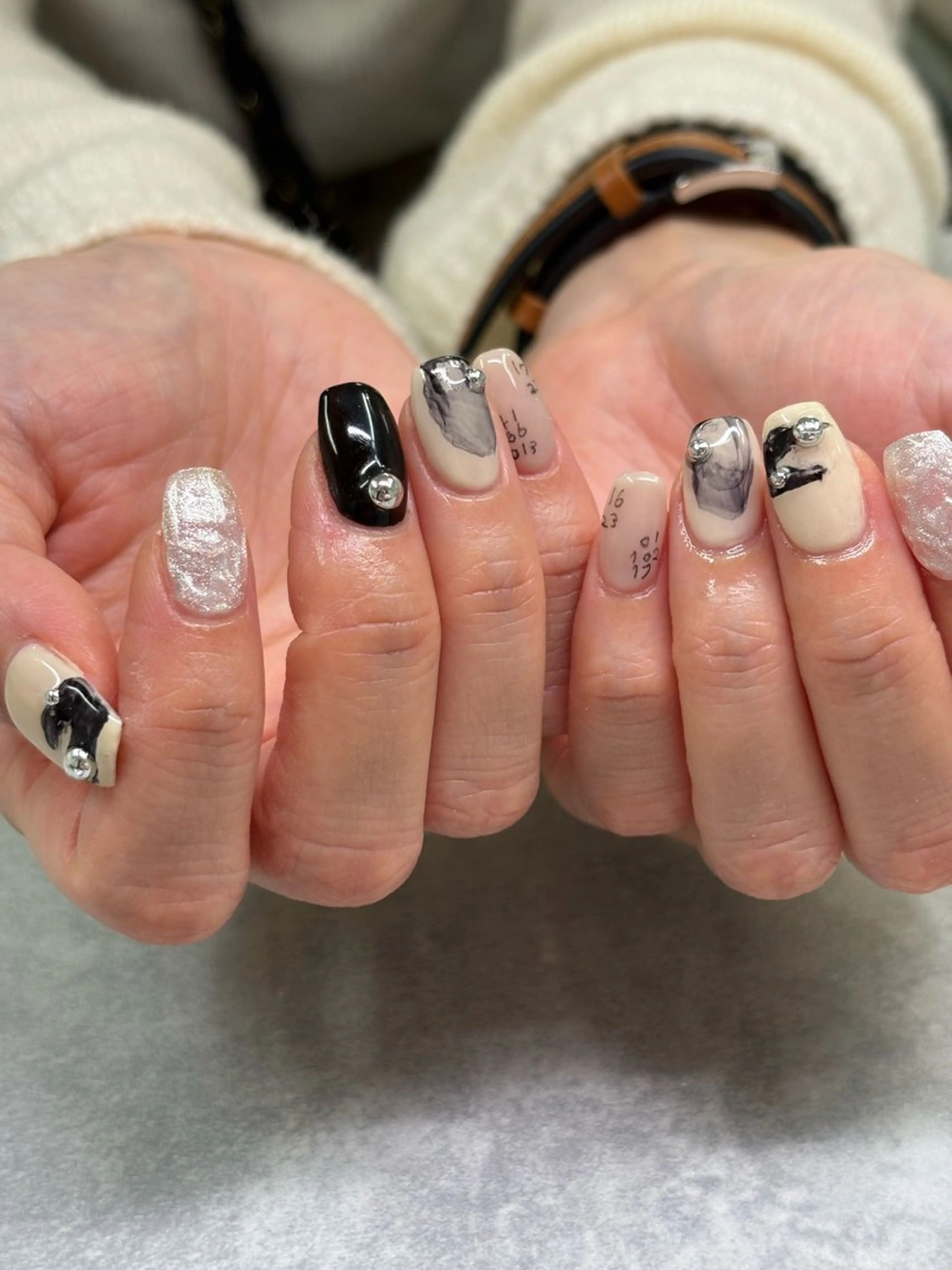 ネイル ハンドネイル GLADnail新宿 arisaのネイルデザイン
