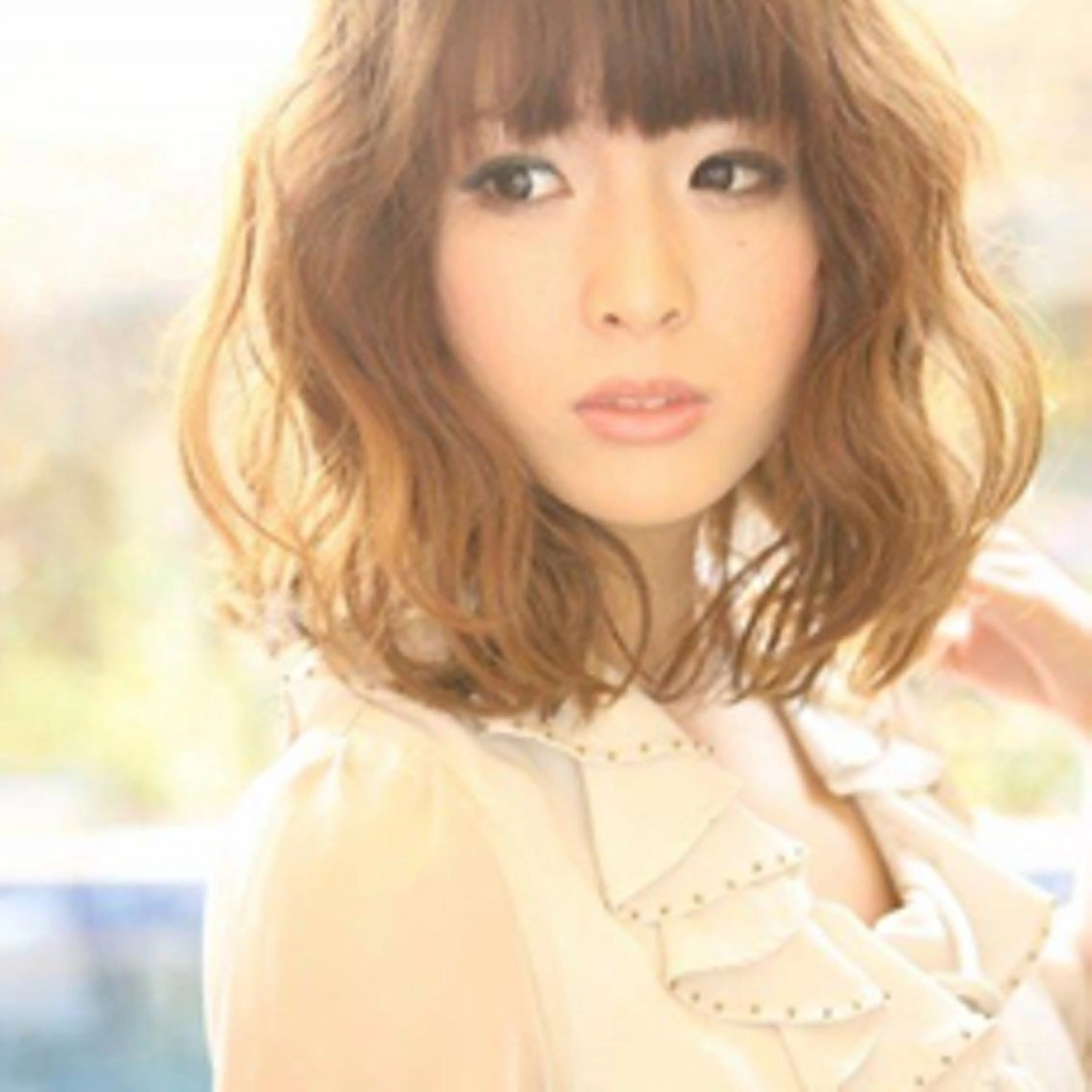 ミディアム カラー パーマ 🫧美髪矯正/ 髪質改善/藤平健太のヘアスタイル