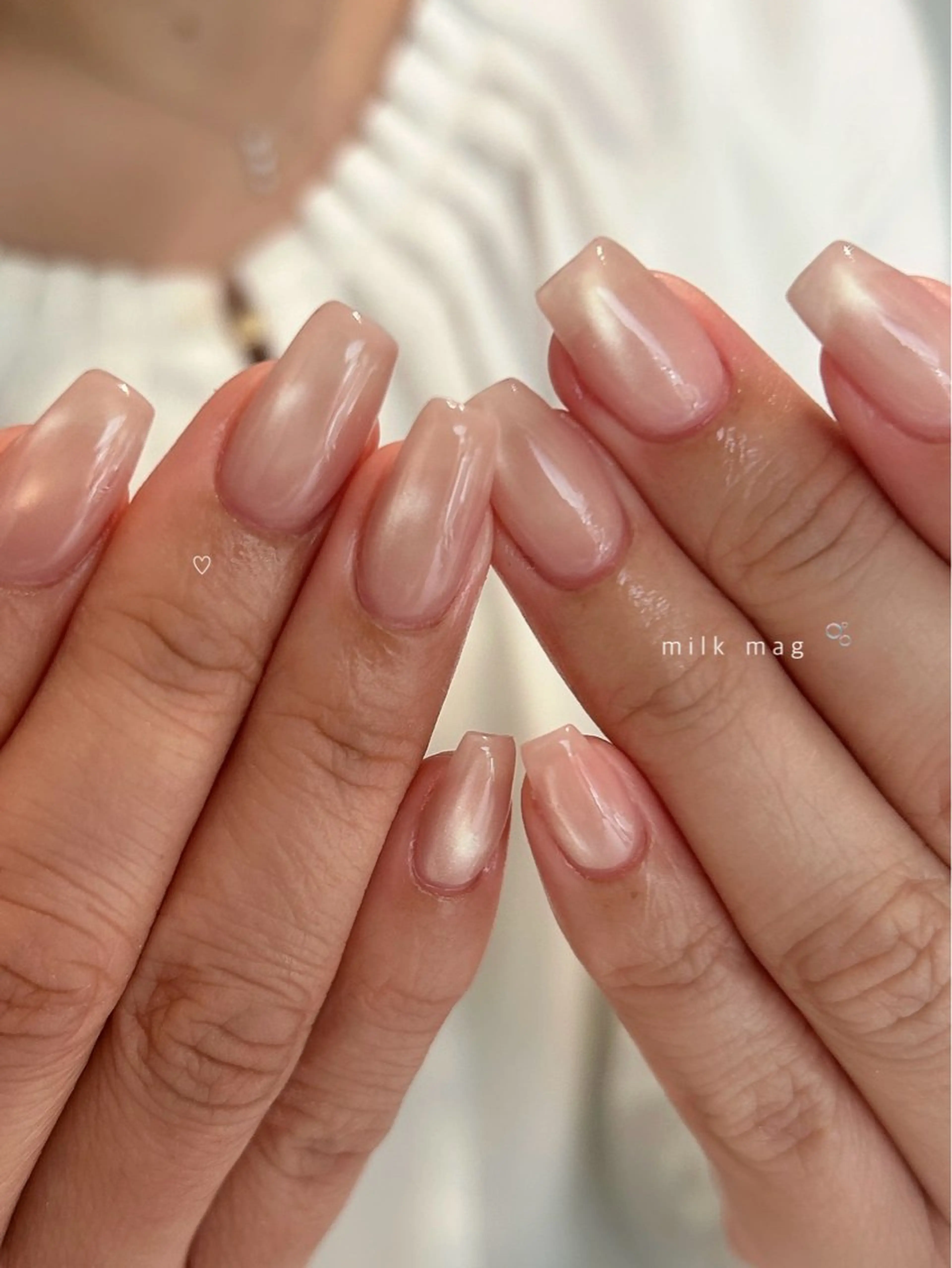 ネイル マグネットネイル ハンドネイル nail salon moiのネイルデザイン