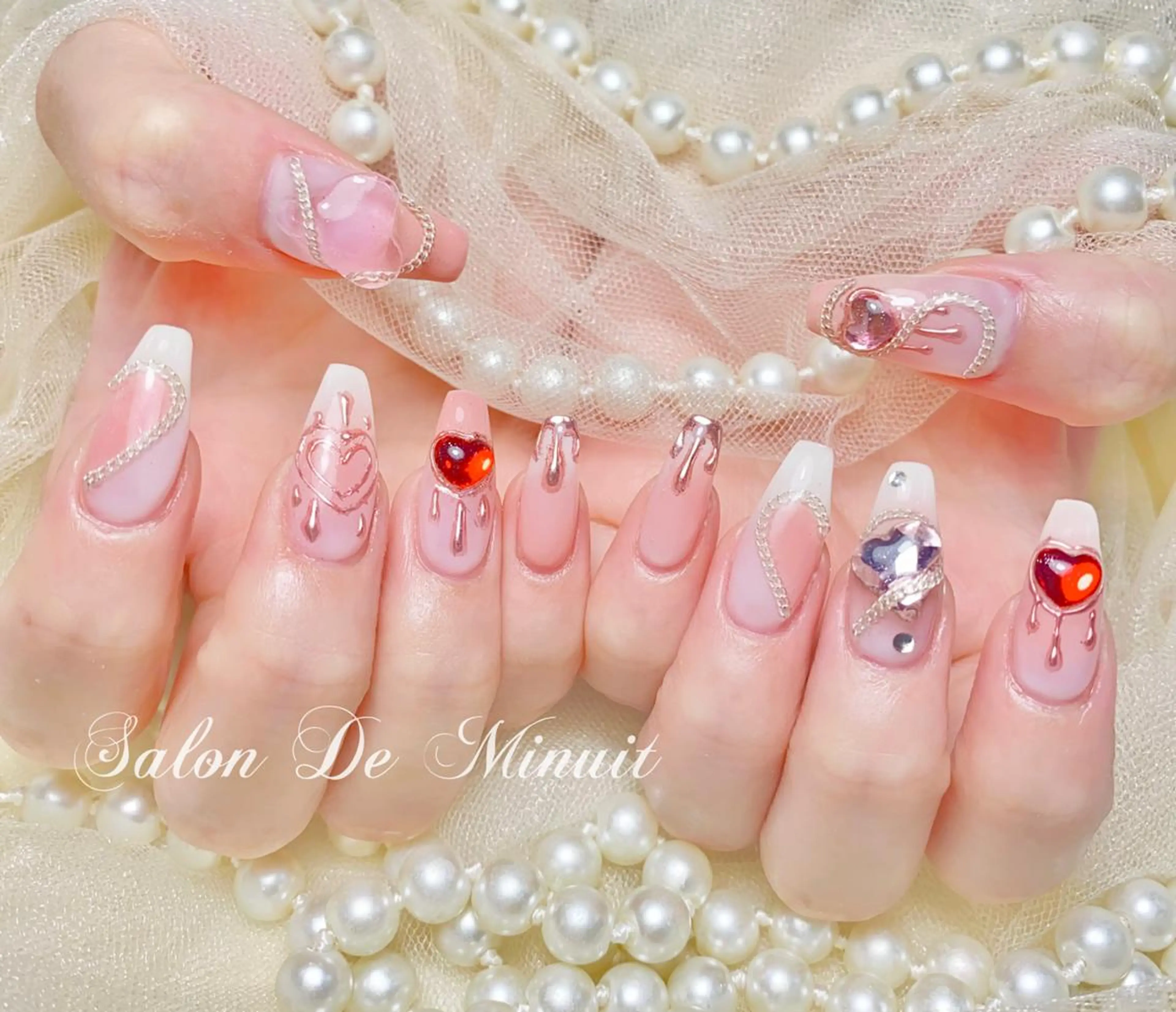 ネイル ハンドネイル ハンドケア Salon de Minuit🦩のネイルデザイン