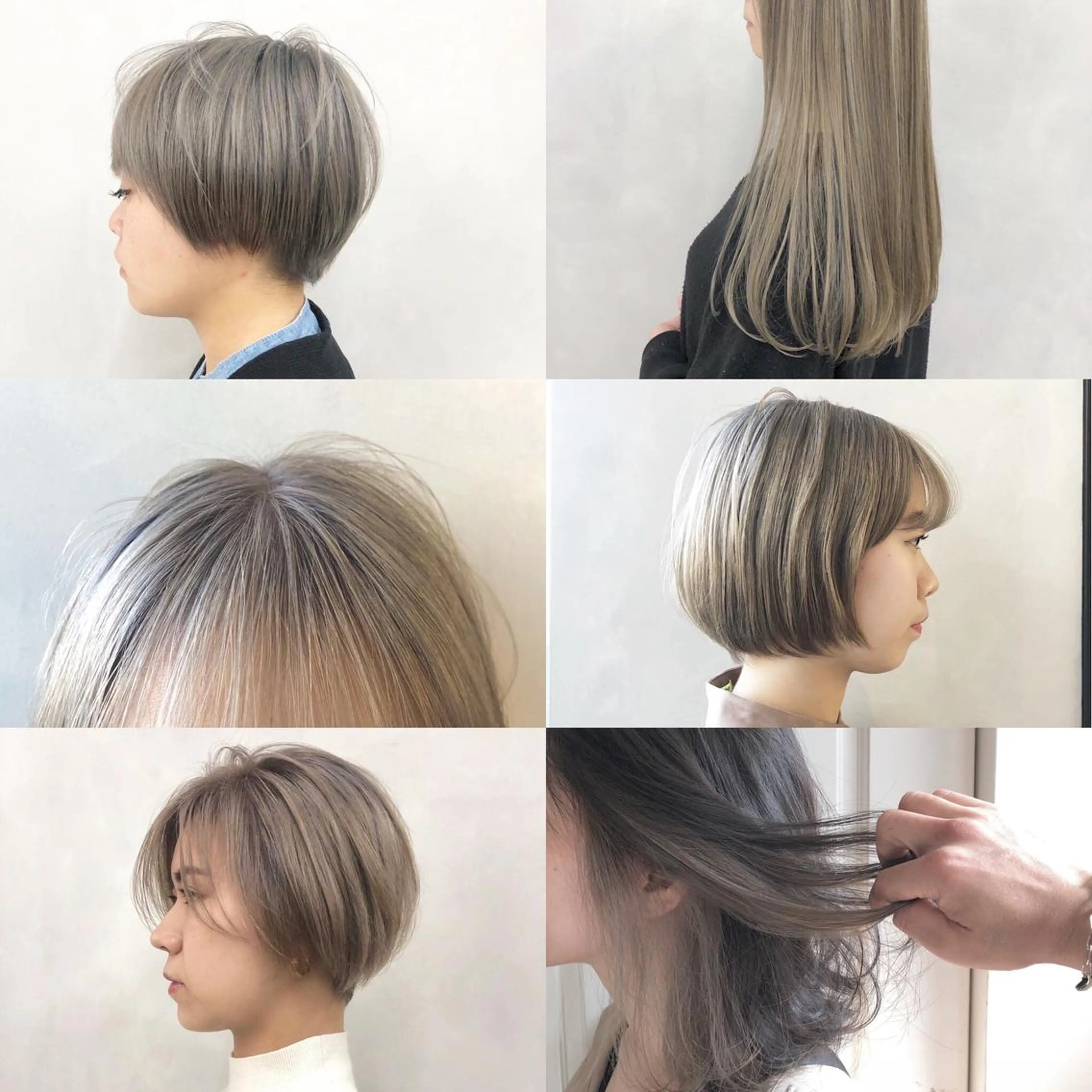 ミディアム ヘアカラー 🌸ハイトーン 新田　廉 🌸のヘアスタイル