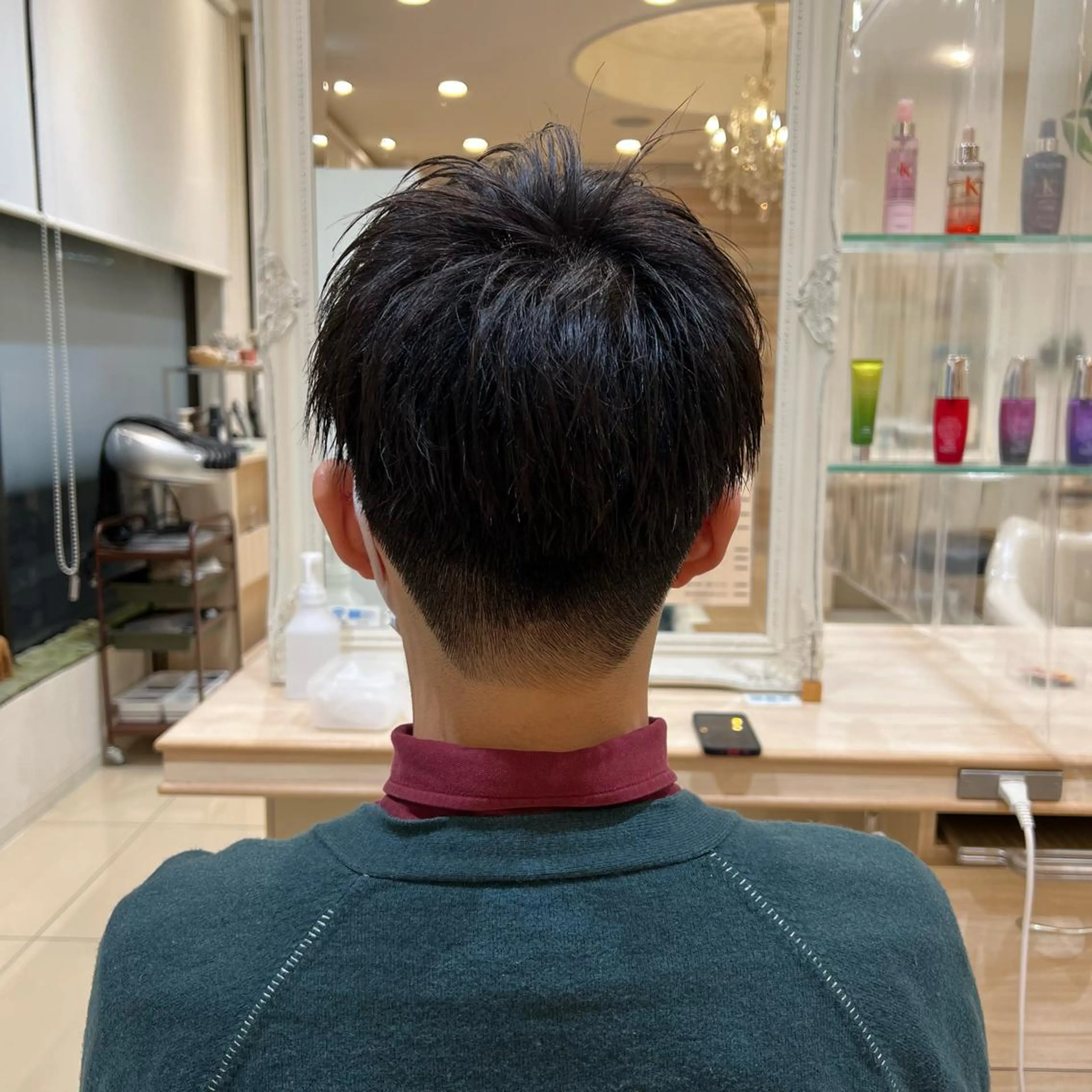 メンズ ダブルカラー🌷✨ 守屋紗希のヘアスタイル