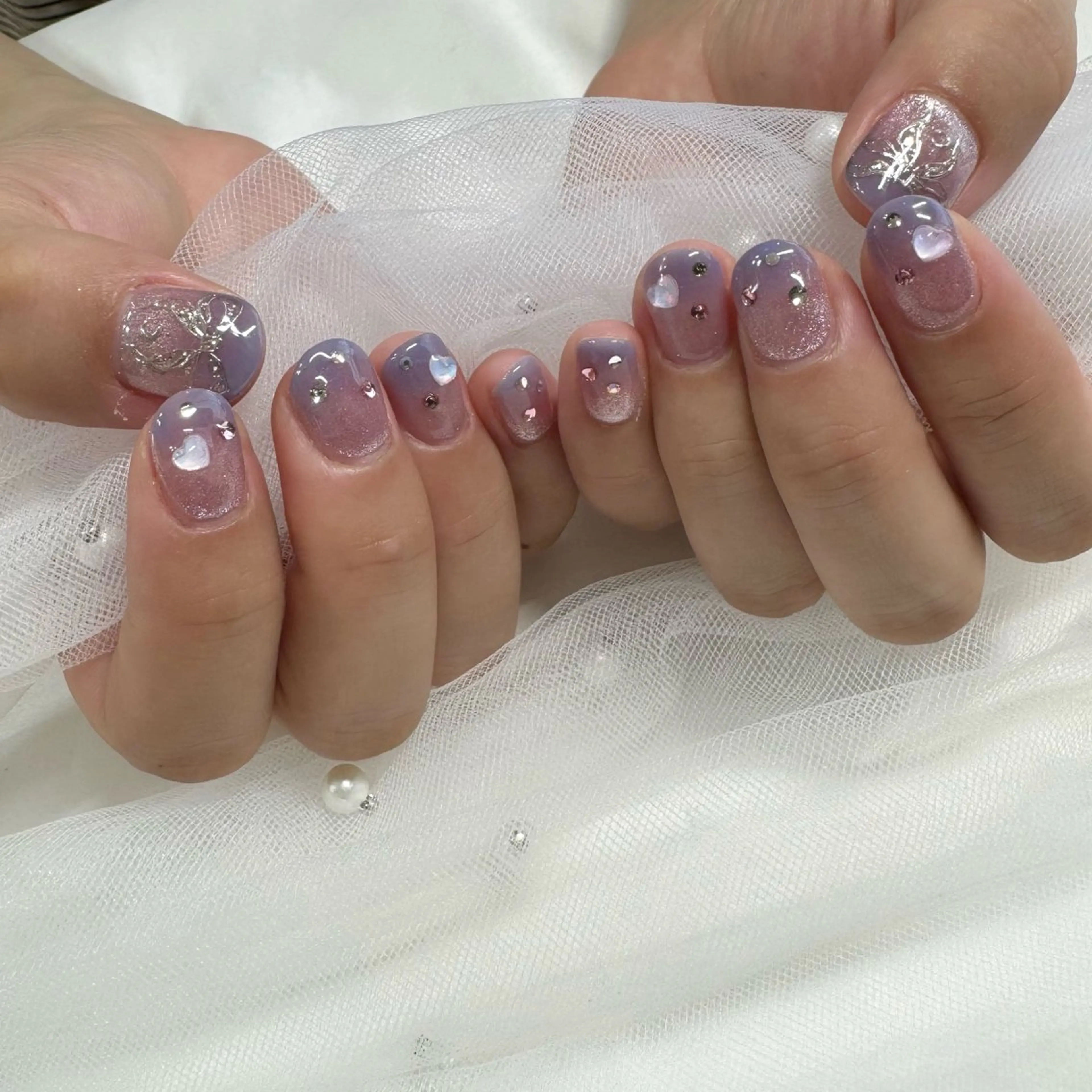 ネイル アートネイル ジェルネイル 東 千夏のネイルデザイン