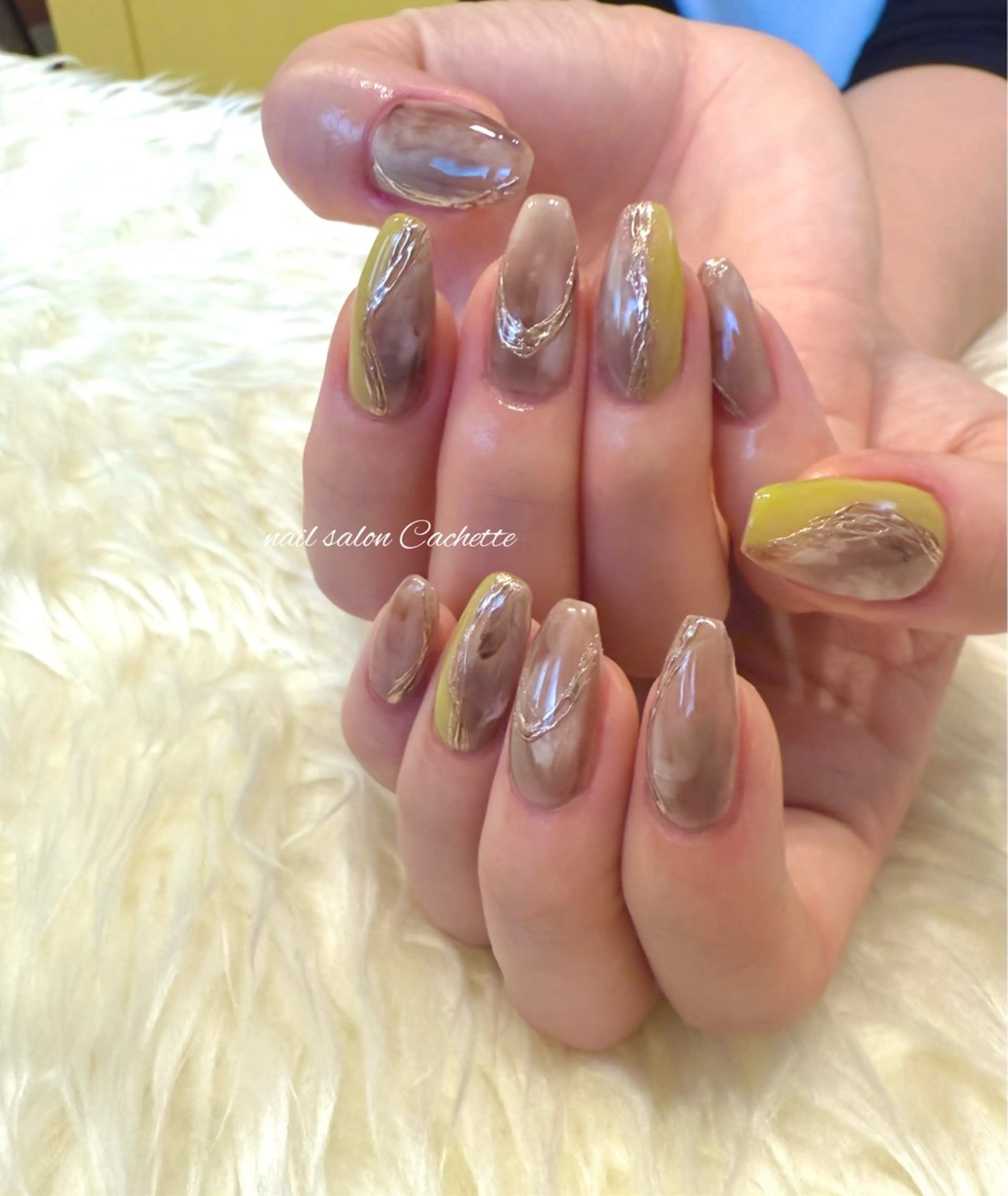 ネイル ハンドネイル ✧Cachette✧ YUKARIのネイルデザイン