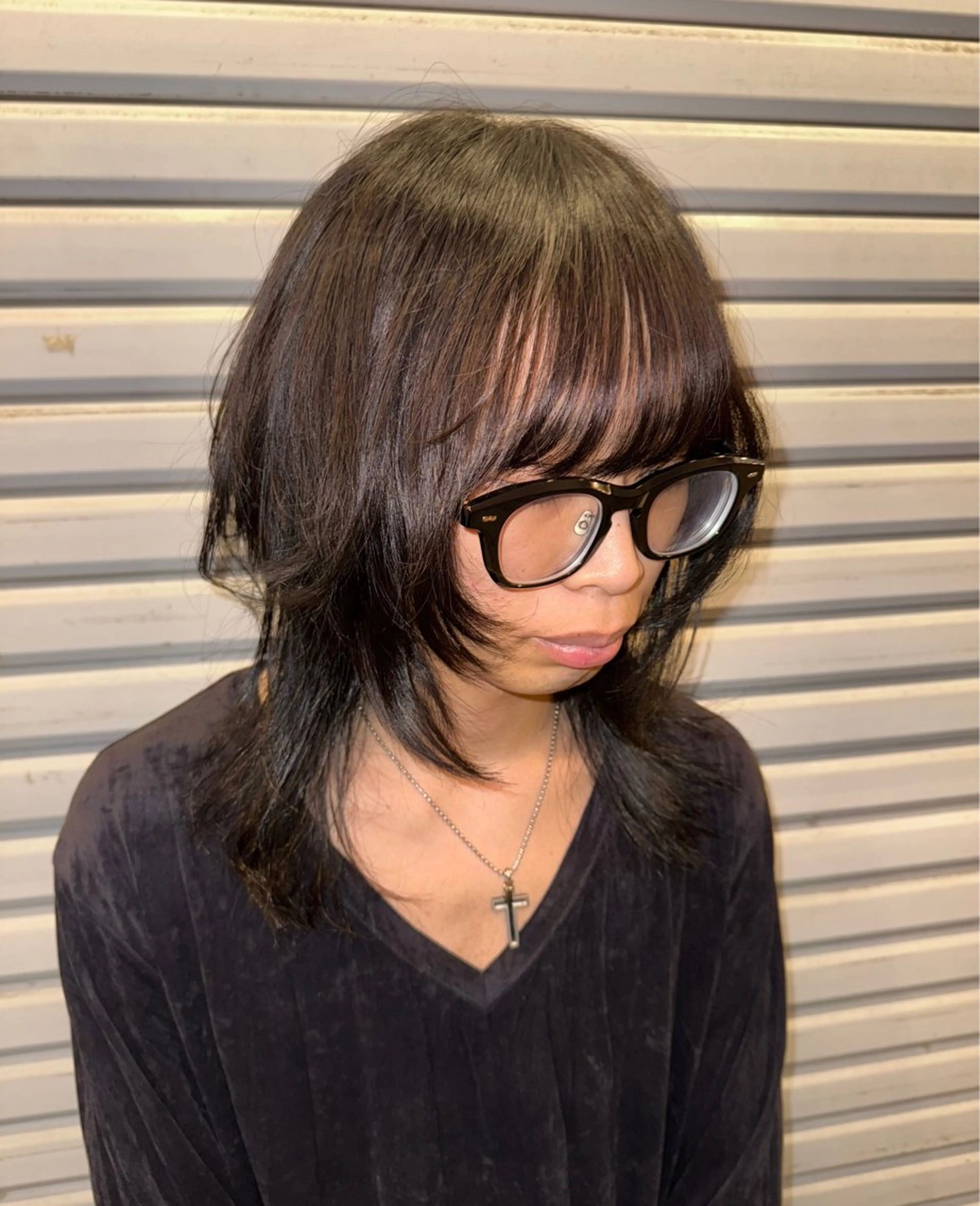 ミディアム カット ハコ（HACO)所属・豊嶋 暉直のヘアスタイル