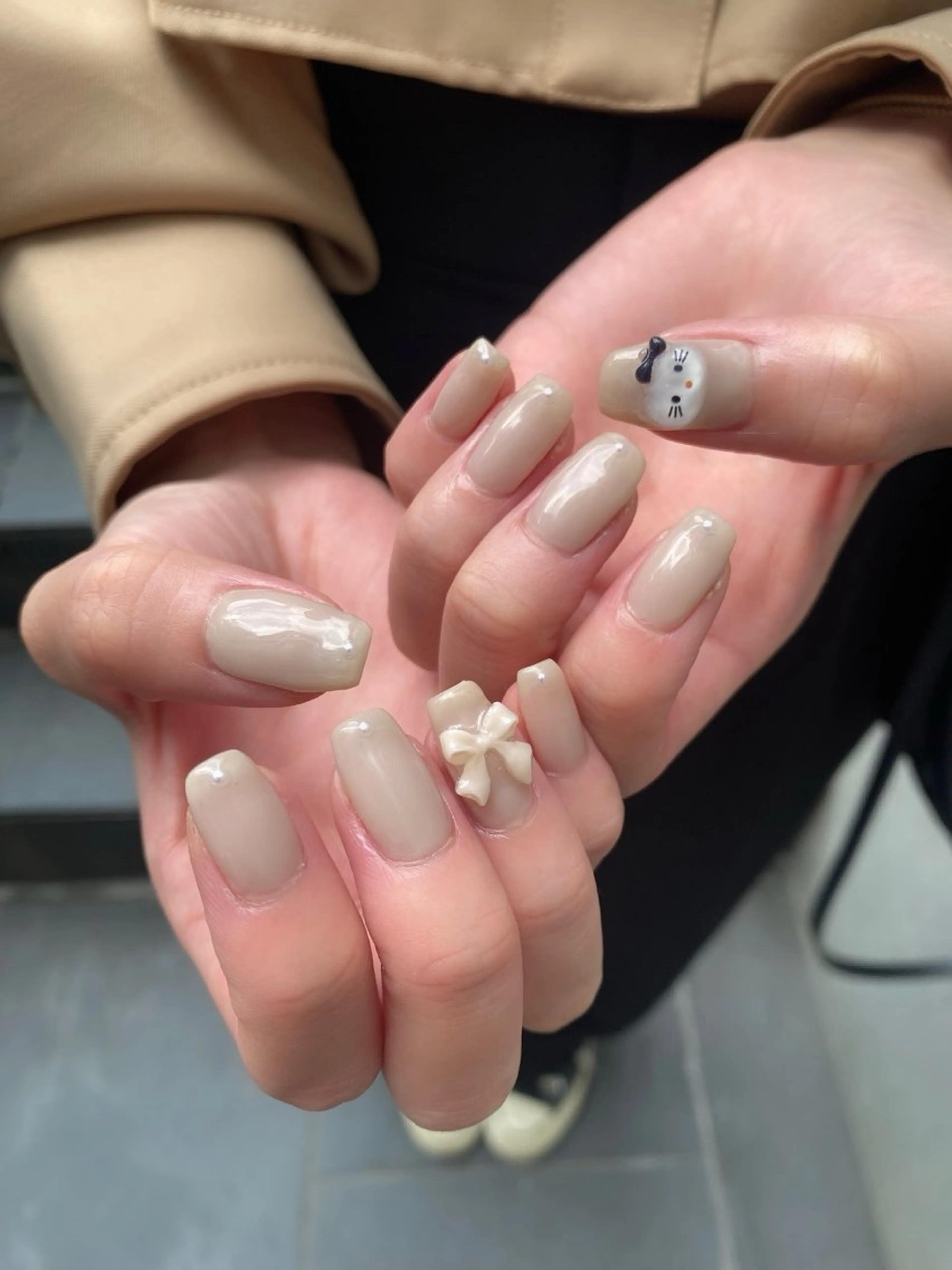 ネイル ワンカラーネイル RIHO ♡のネイルデザイン