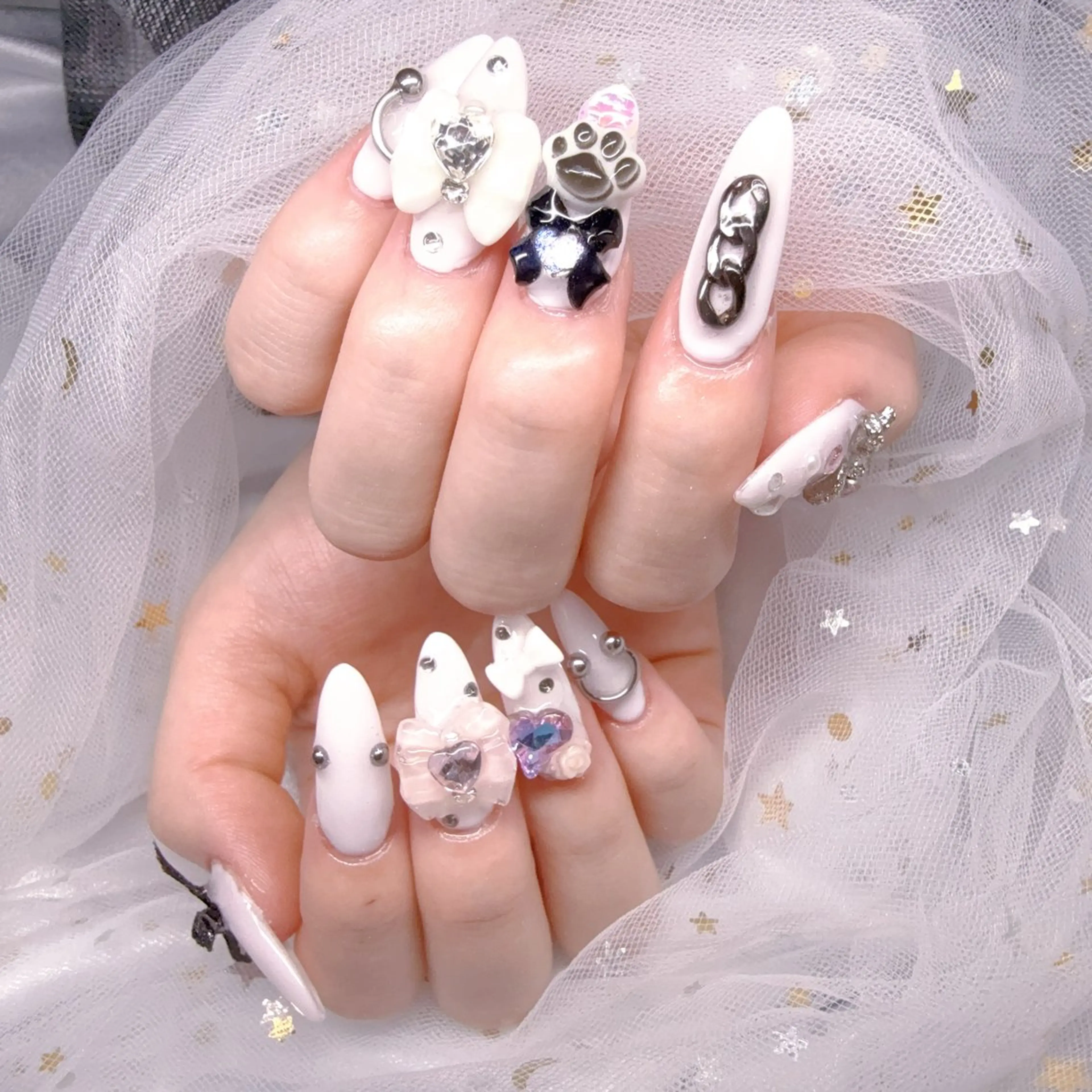 ネイル ハンドネイル 長さだし専門Minami所属・MN Nail salonのネイルデザイン
