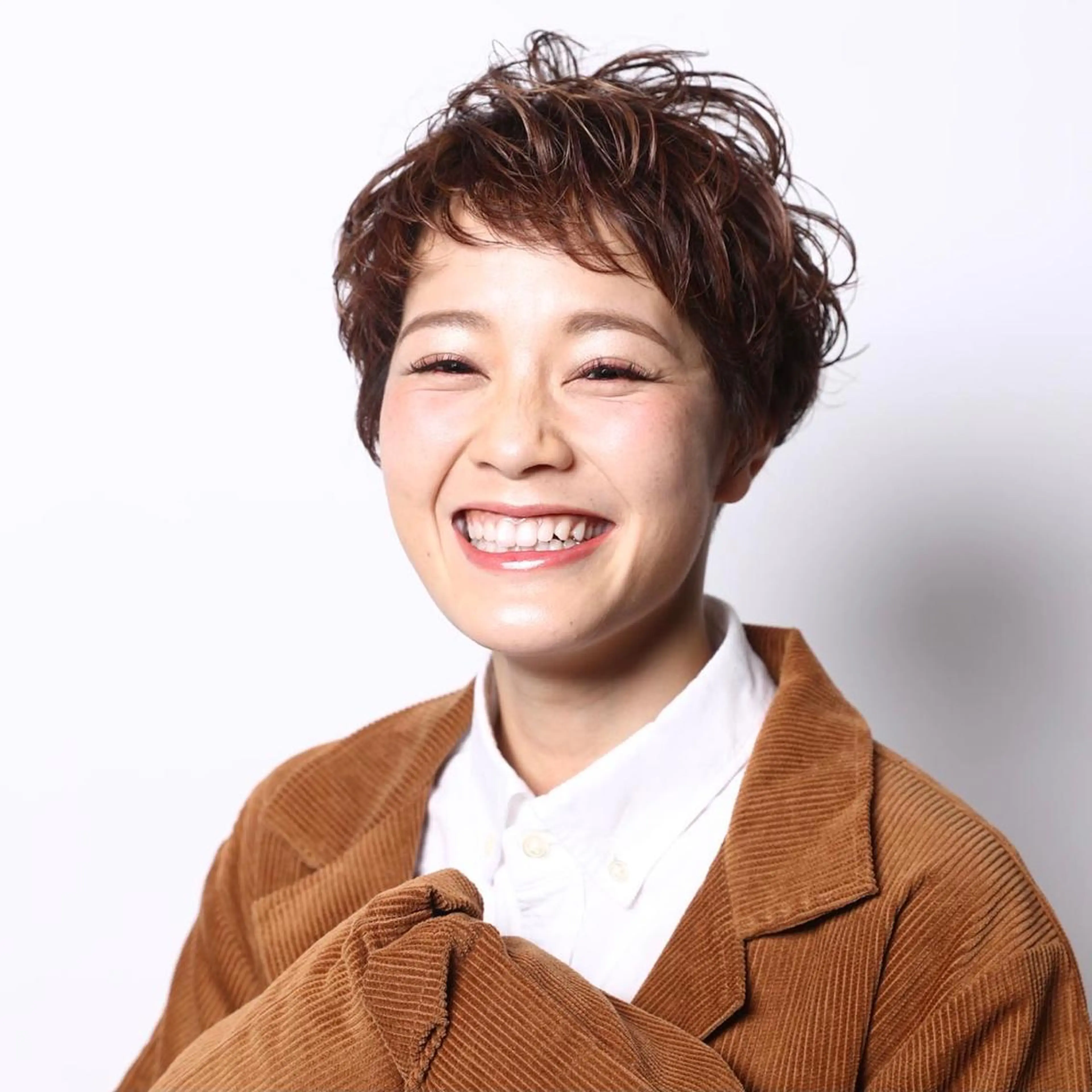 ショート パーマ ベリーショート ショートヘア カット YinYang所属・川﨑 章弘のヘアスタイル